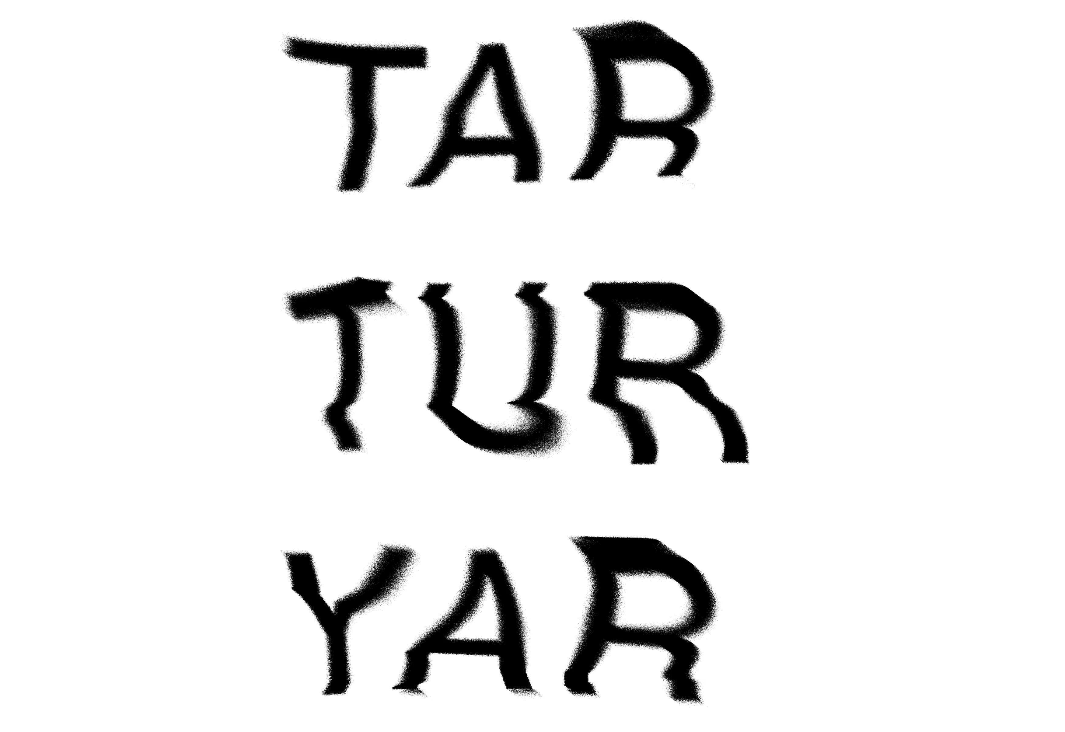 Typographic logo for tarturyar jewelry