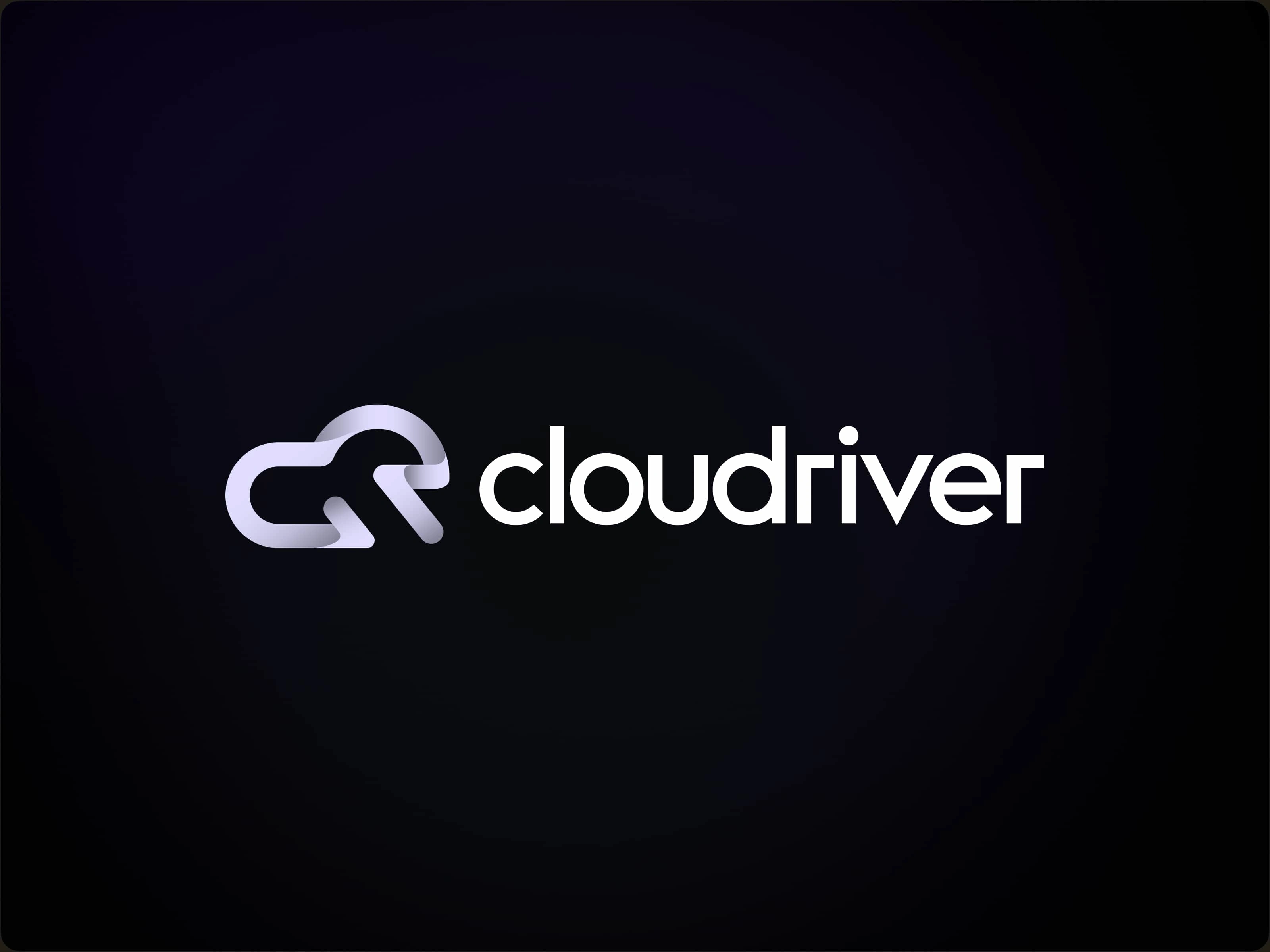 Cloudriver logo design
