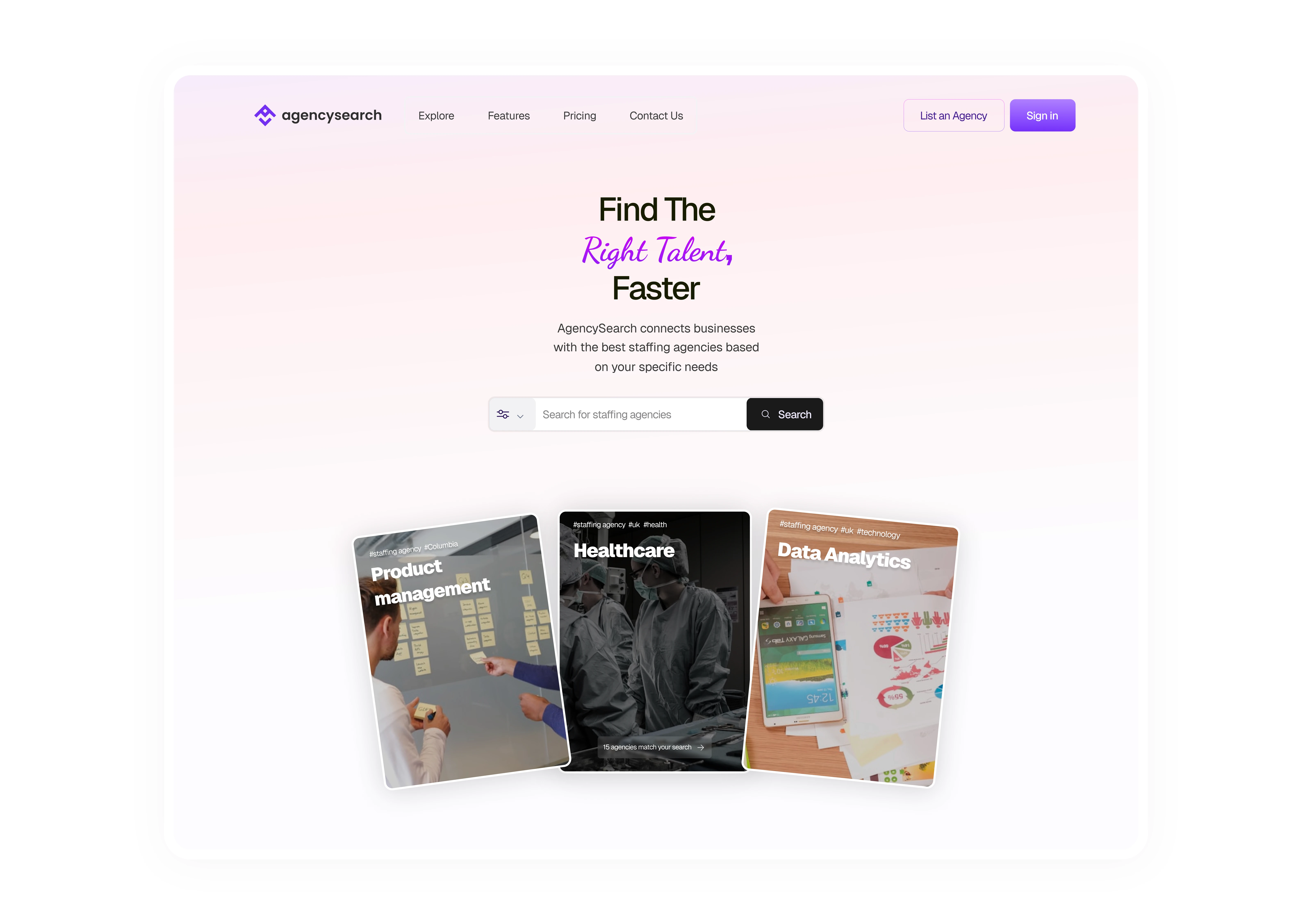 FIRST ITERATION FOR HERO SECTION