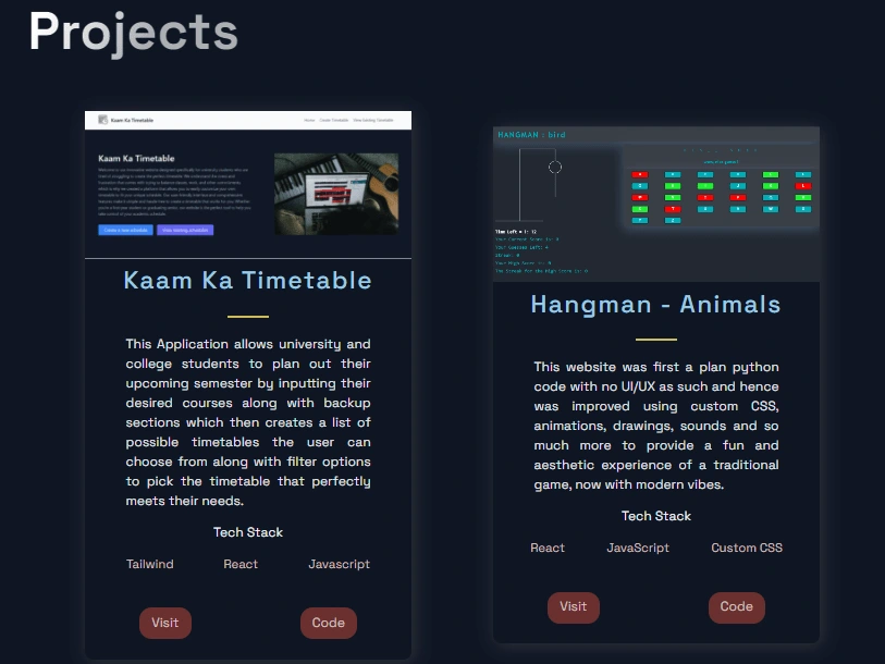 Projects