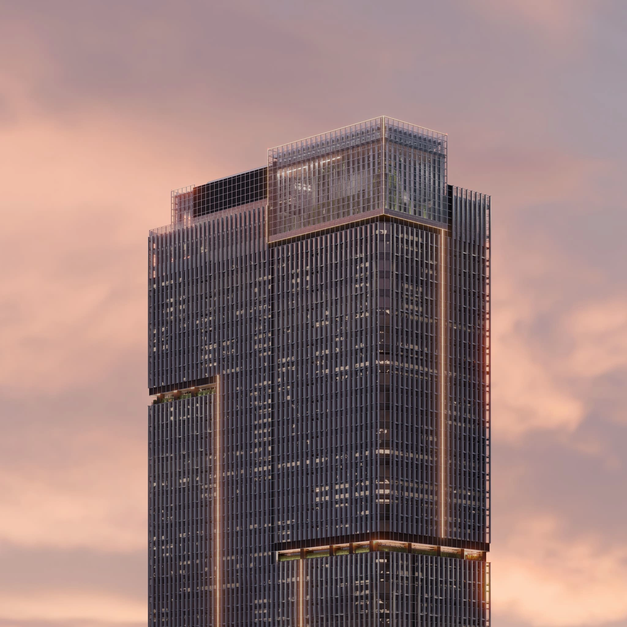Still of the West Gate Tower Building