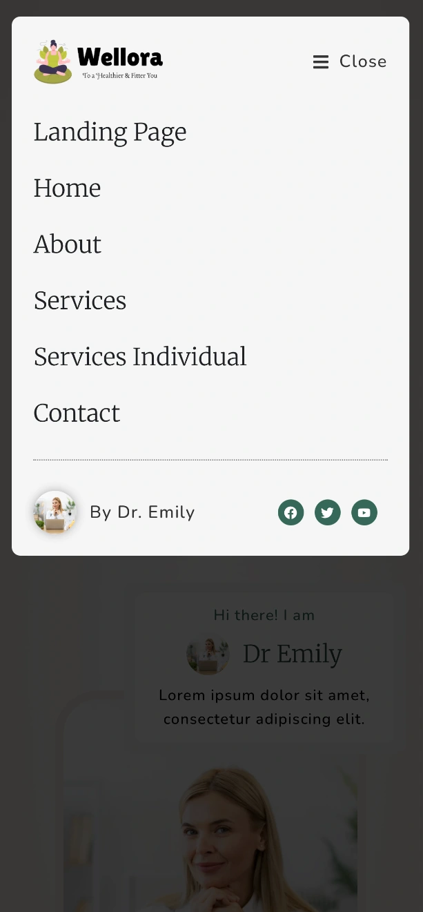 Mobile Off Canvas Menu