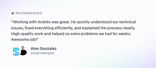 Screenshot from Contra's feed regarding my recent review!