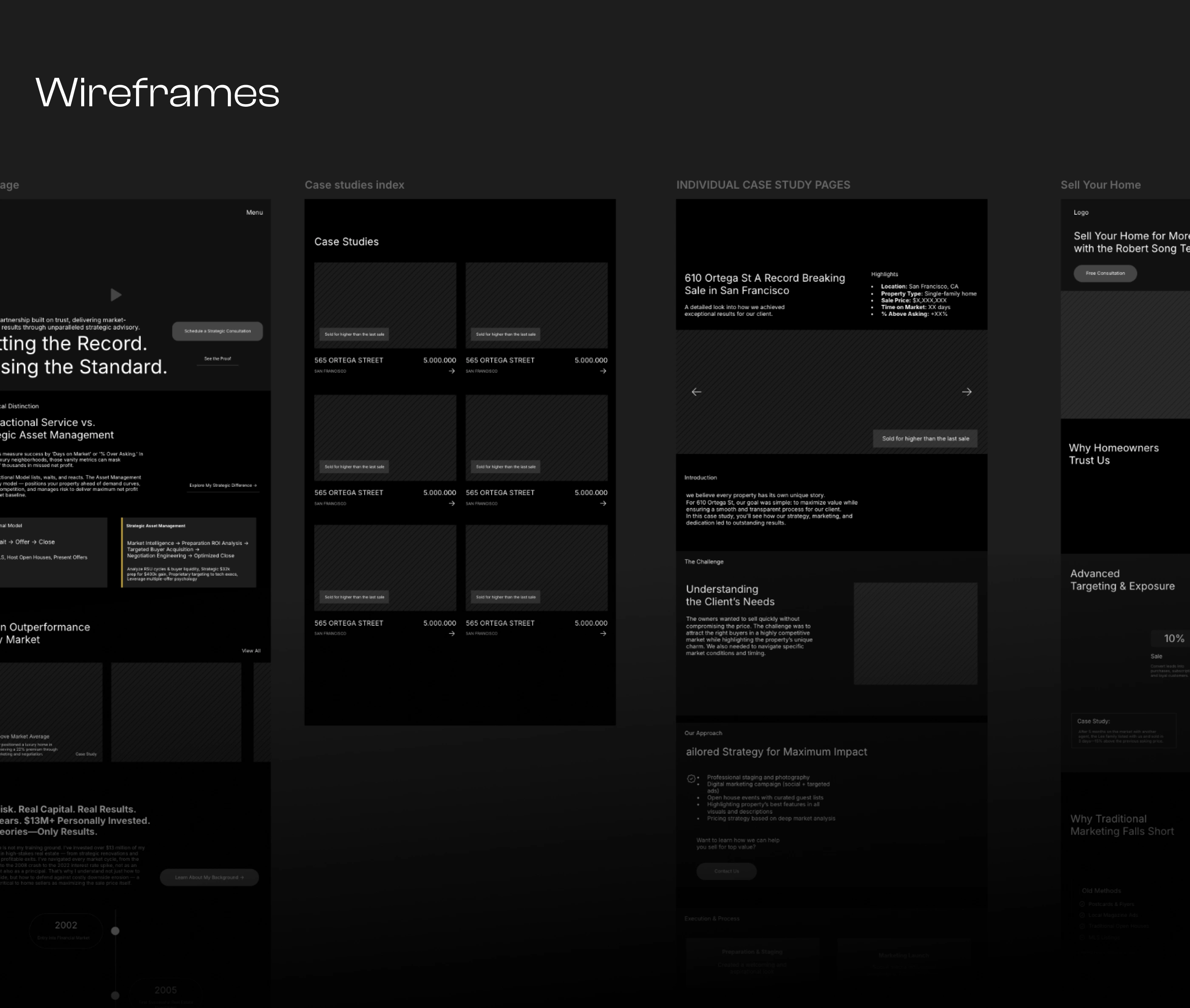 Wireframes