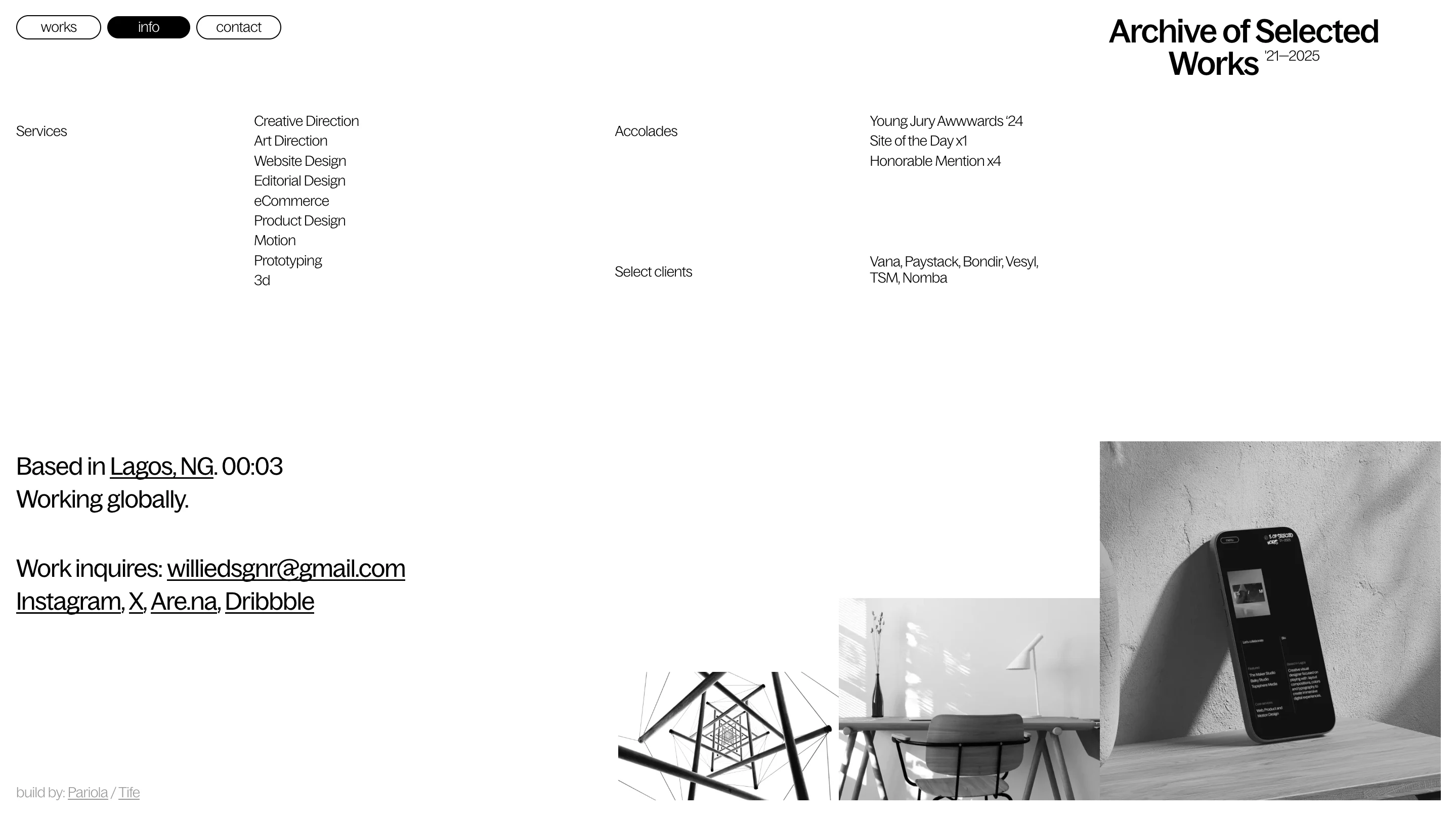 About page