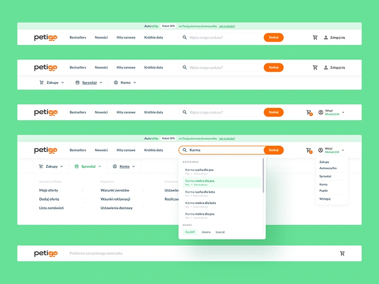 Petigo Navigation