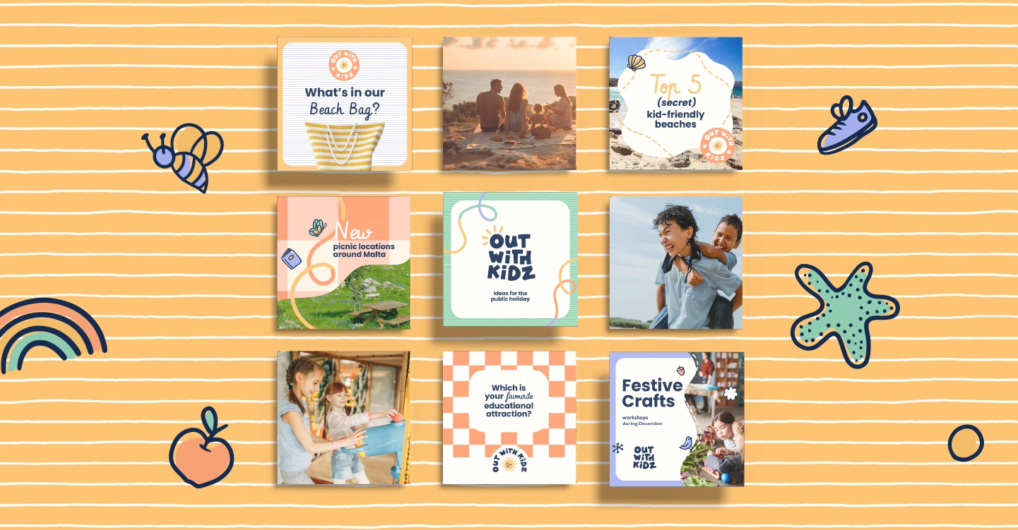 Social media templates