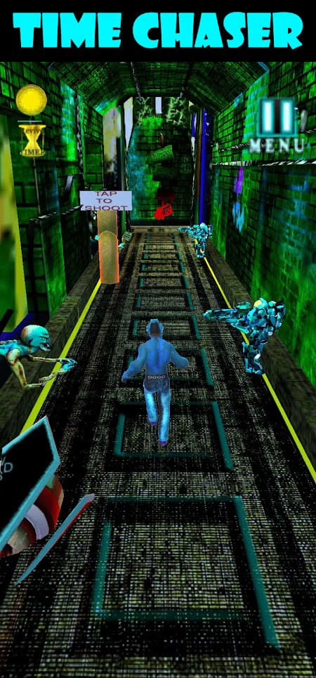 Time chaser subway level screenshot