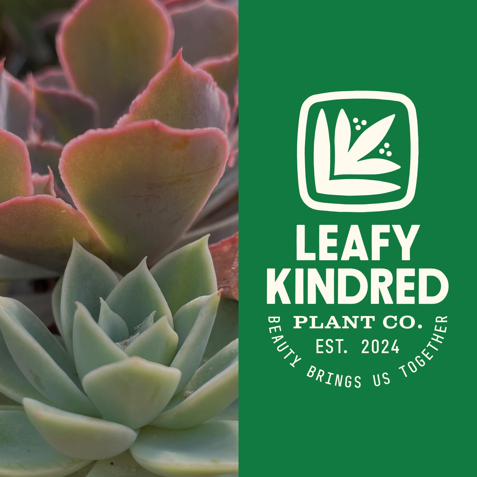 Logo variation with tag line.