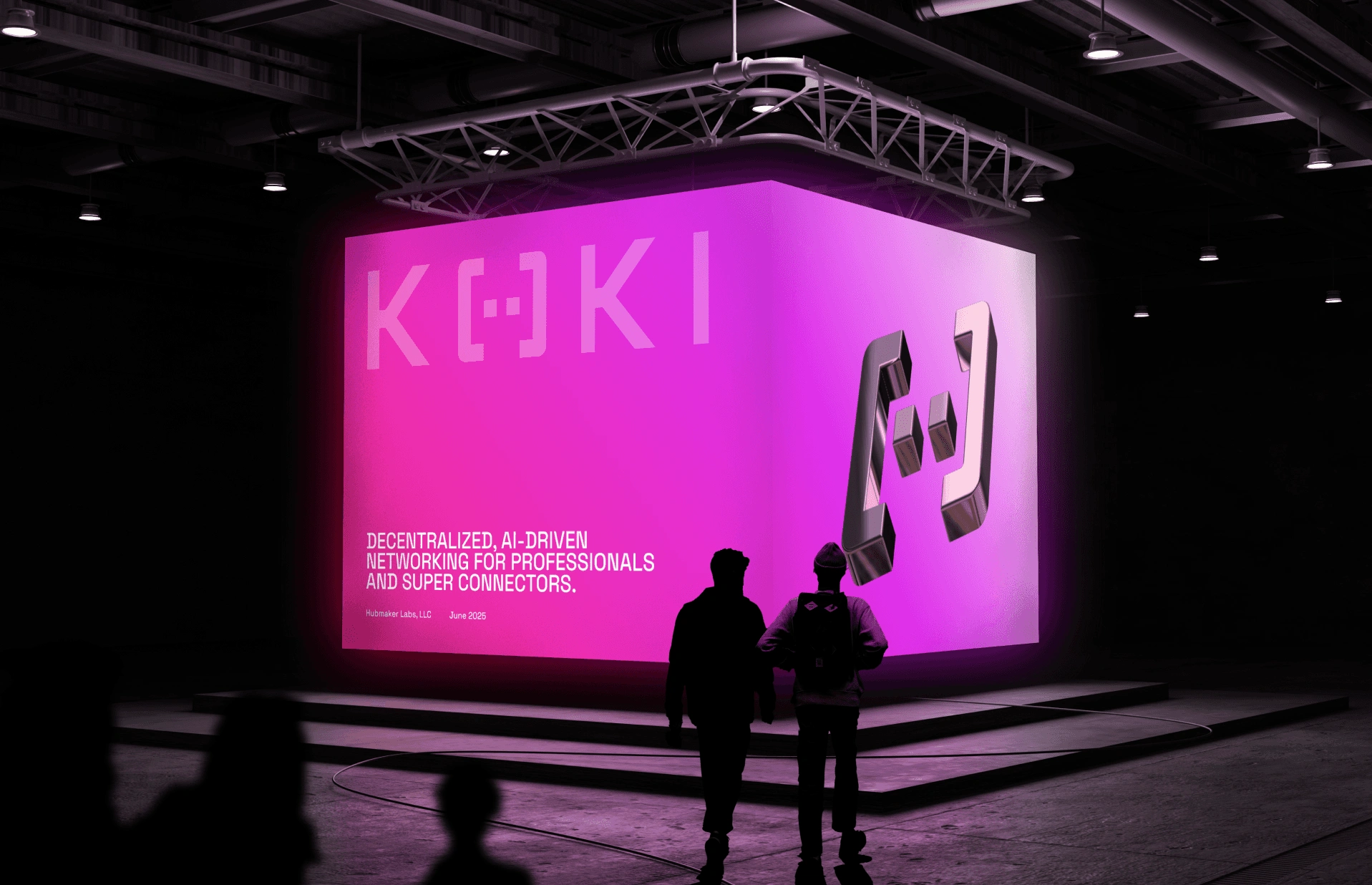 Koki LED cube mock up