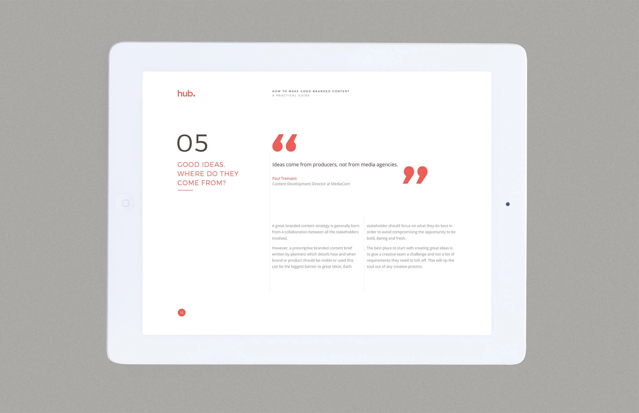E-book - layout