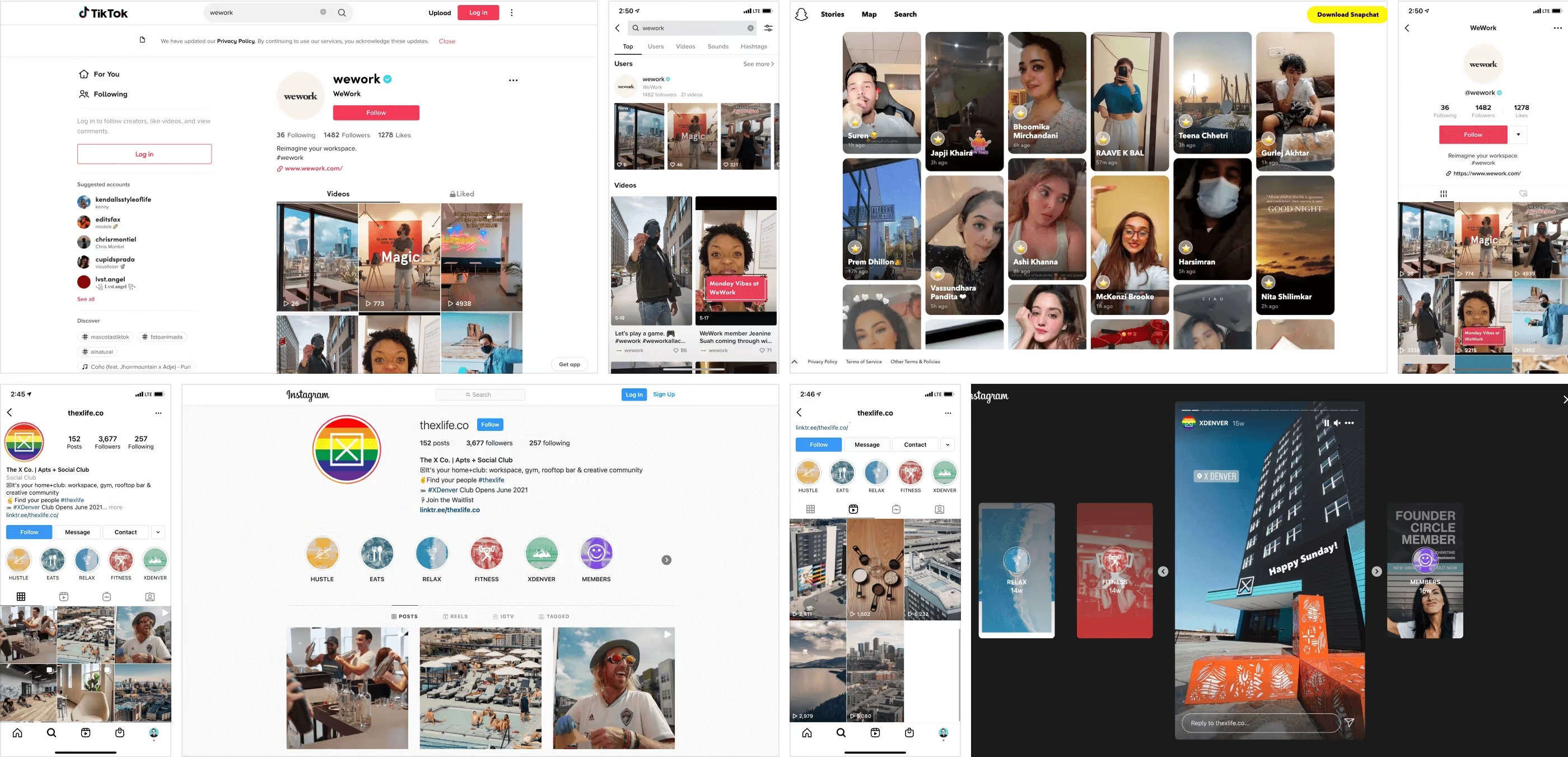 Studying how X already expressed the brand most naturally through its social content.