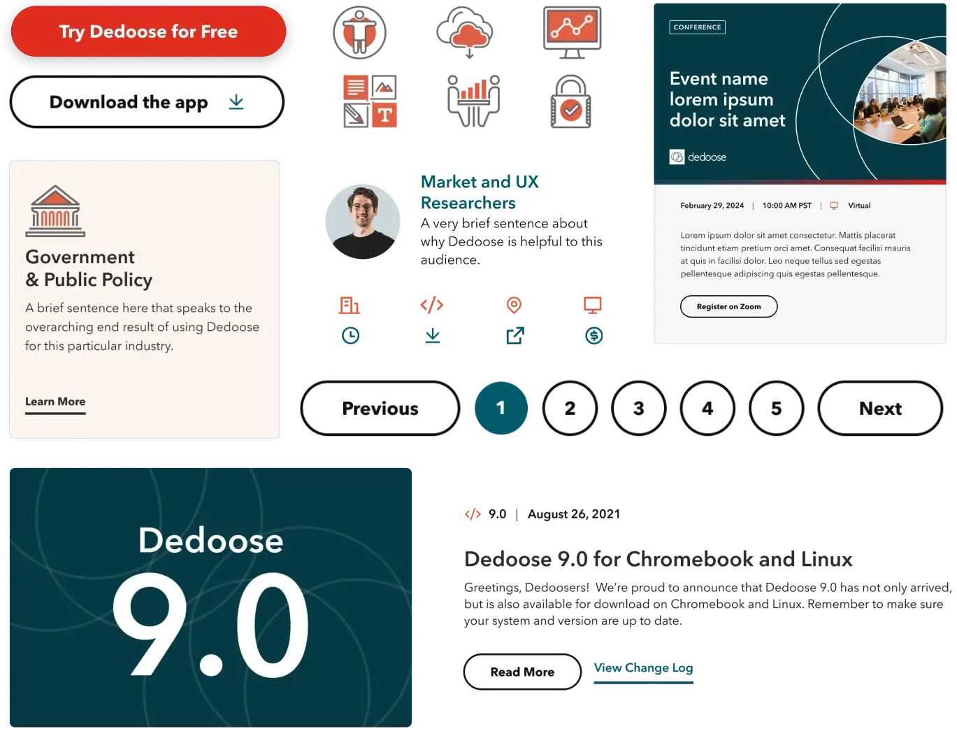 Components from Style Library