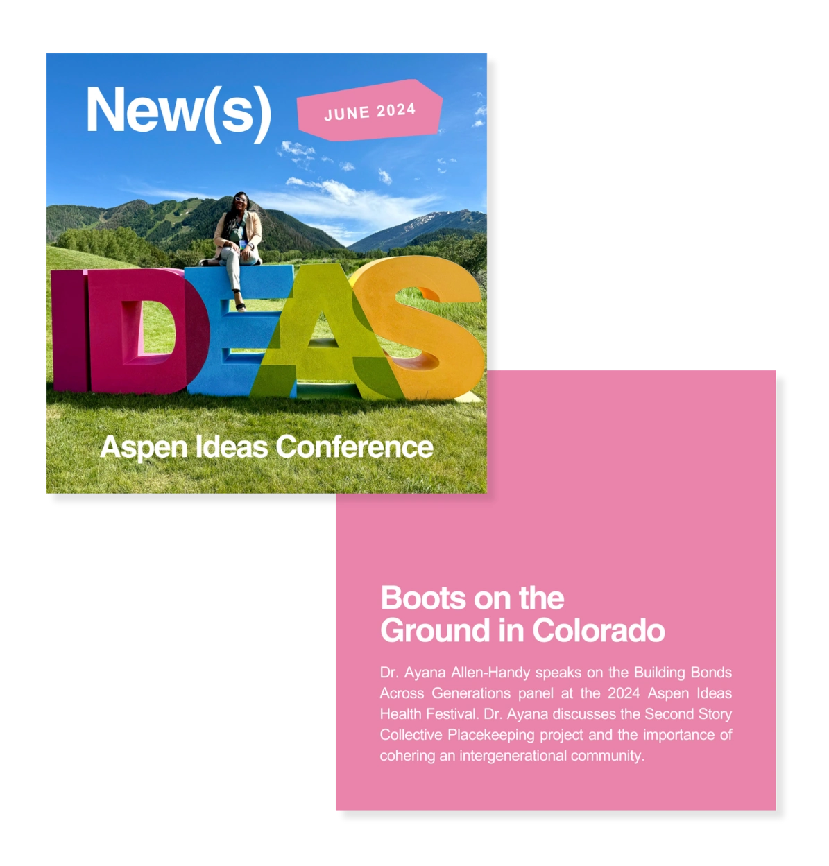 Butterland extended the Second Story Collective visual identity into social storytelling, creating branded news templates to highlight key milestones, partnerships, and public recognition of the project’s intergenerational mission.