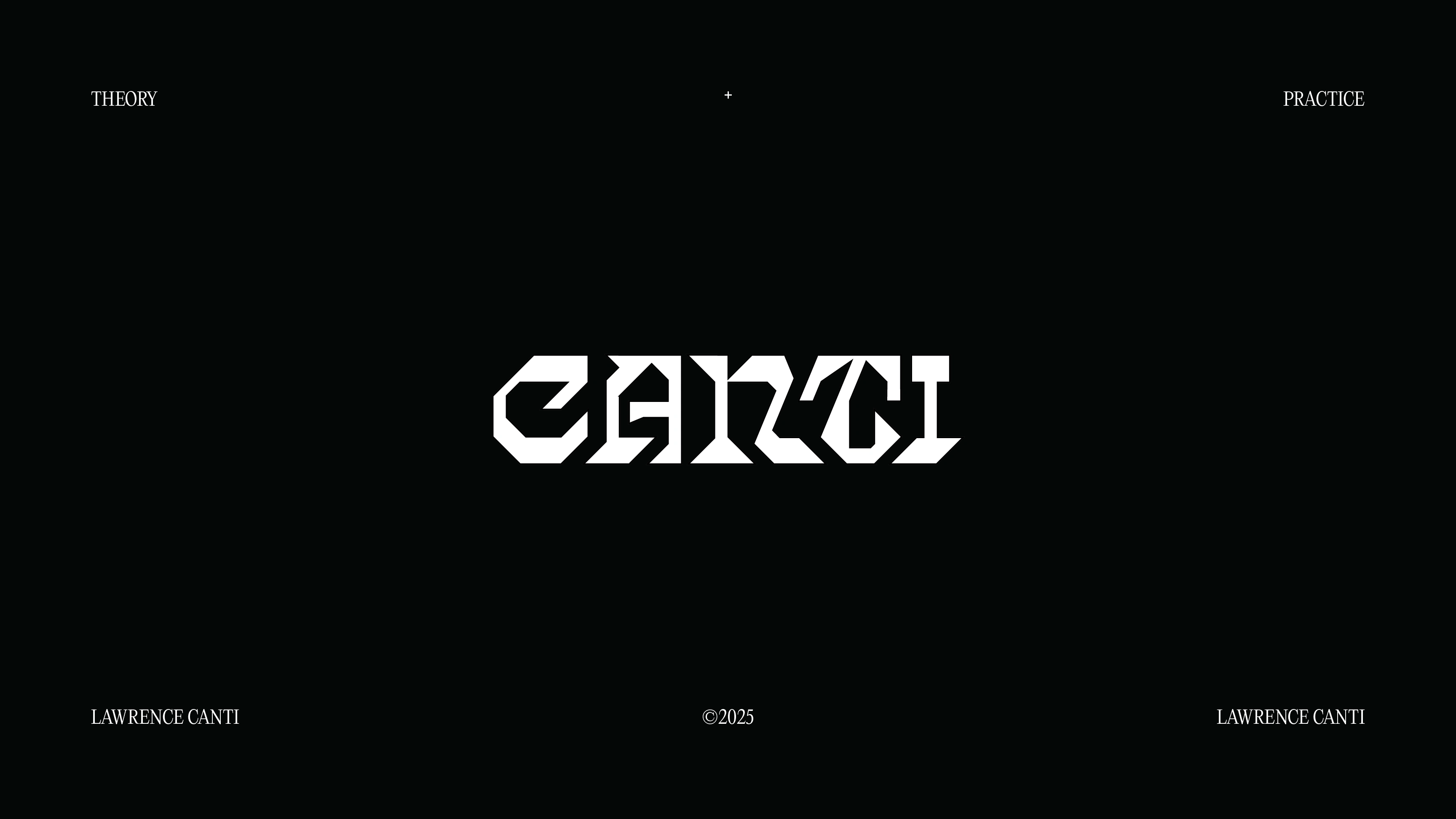 A custom word mark for an aspiring musician.