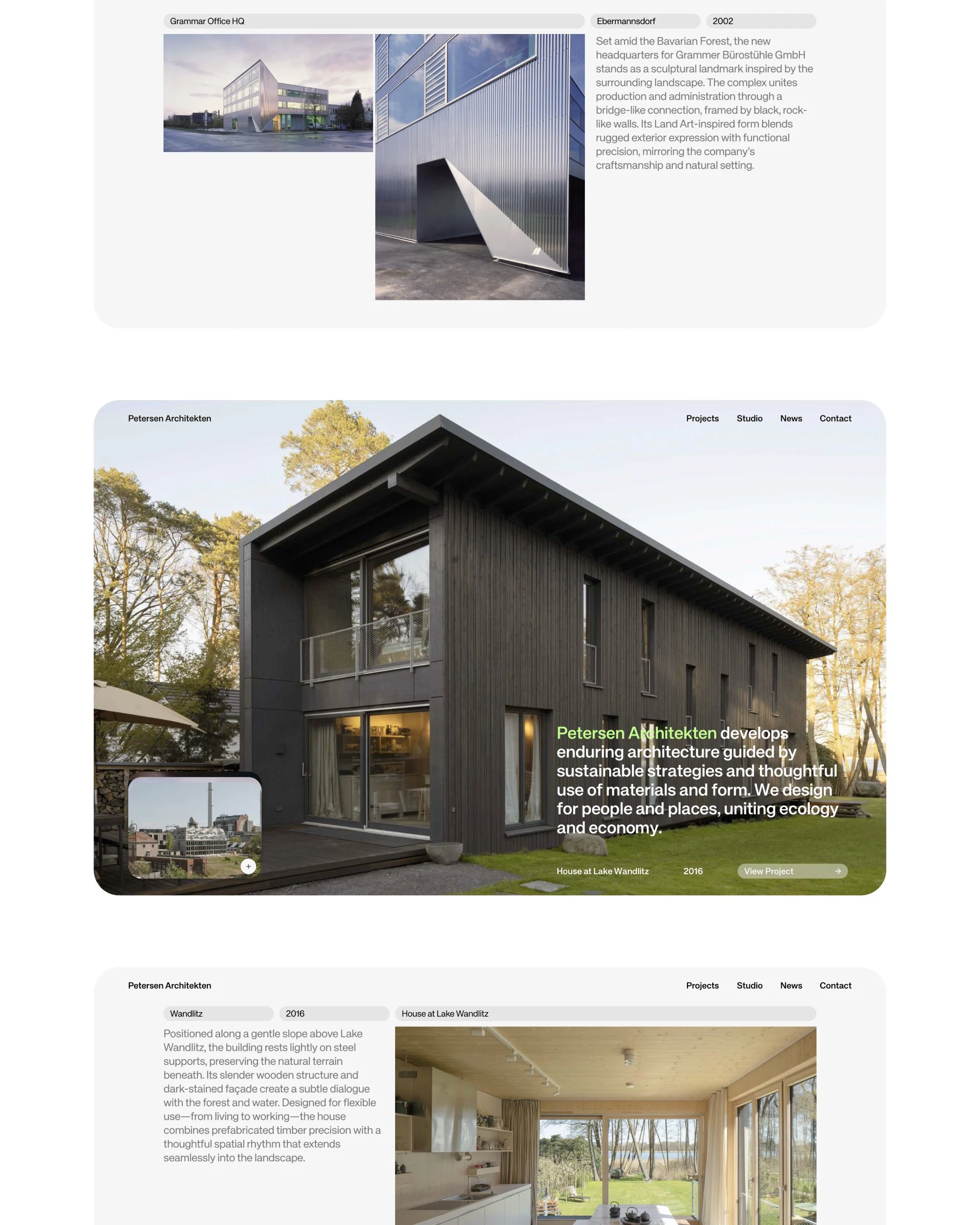 Overview of Sections #1