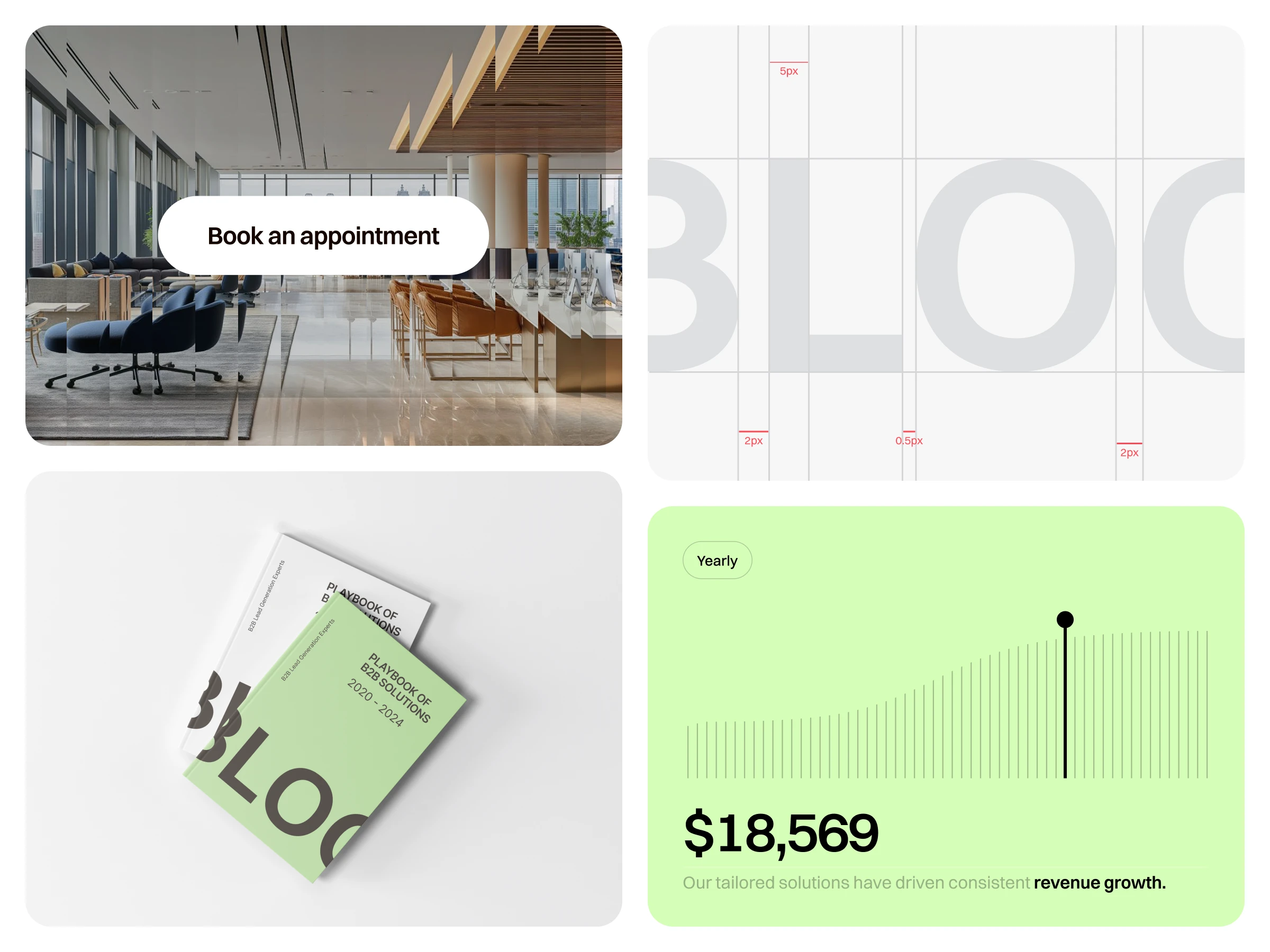 Branding slide for Bloc