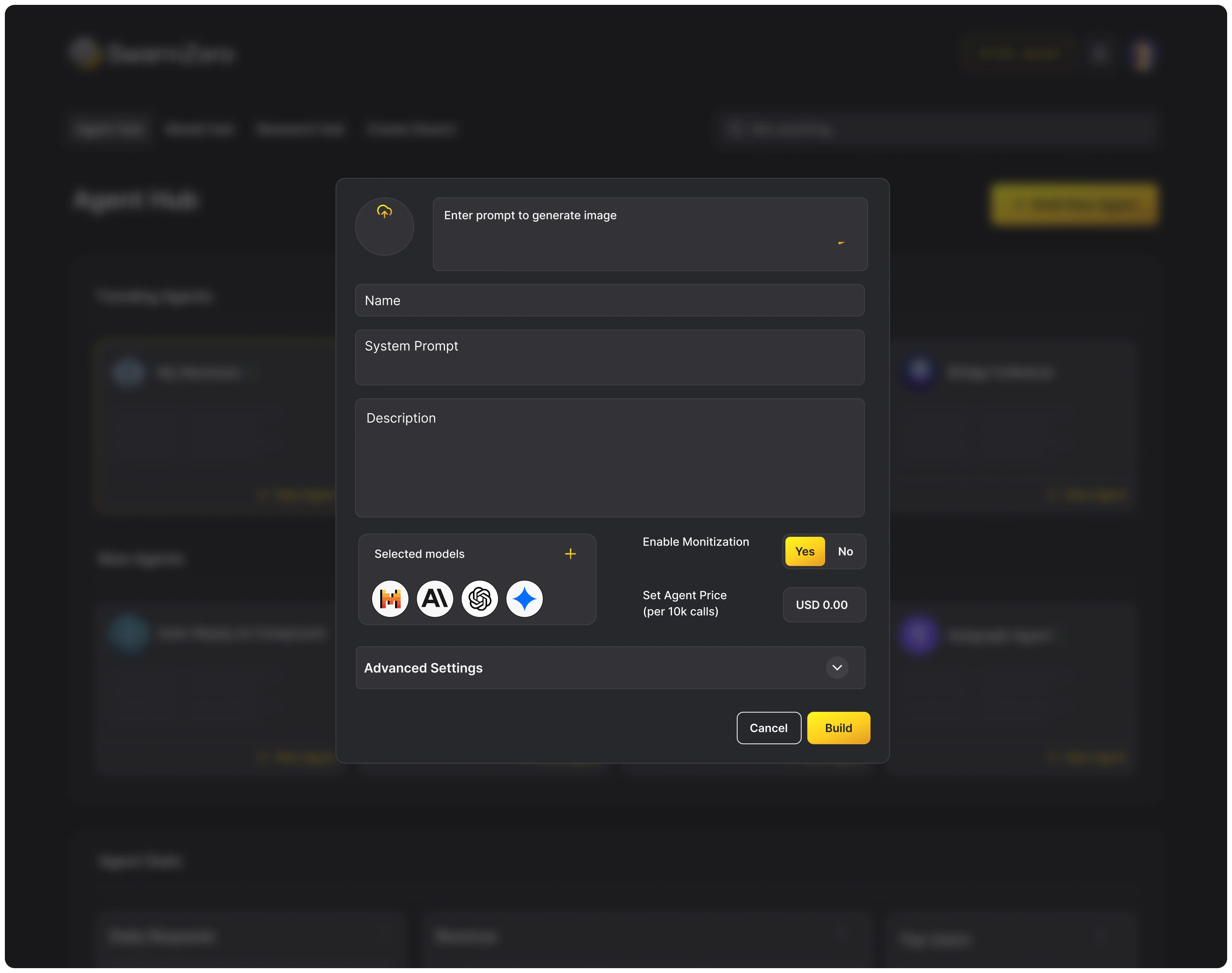Create Agent 