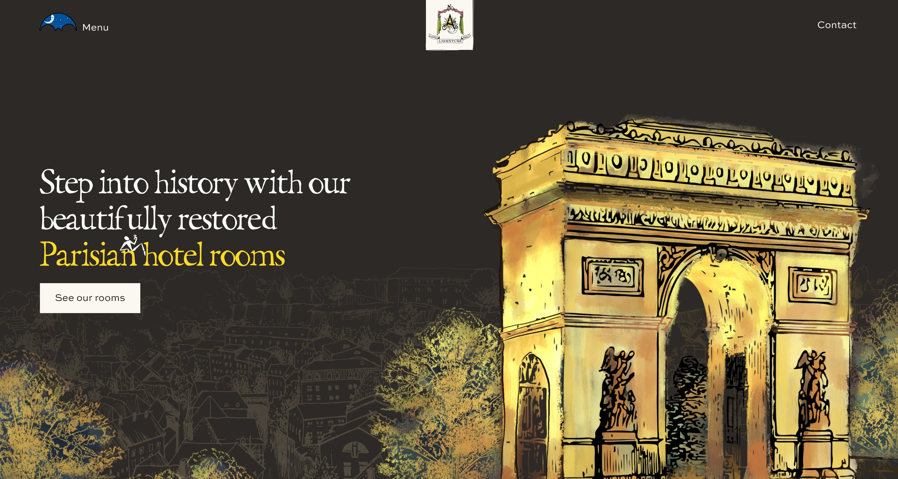 Exploratory visual directions presented during the artistic phase.