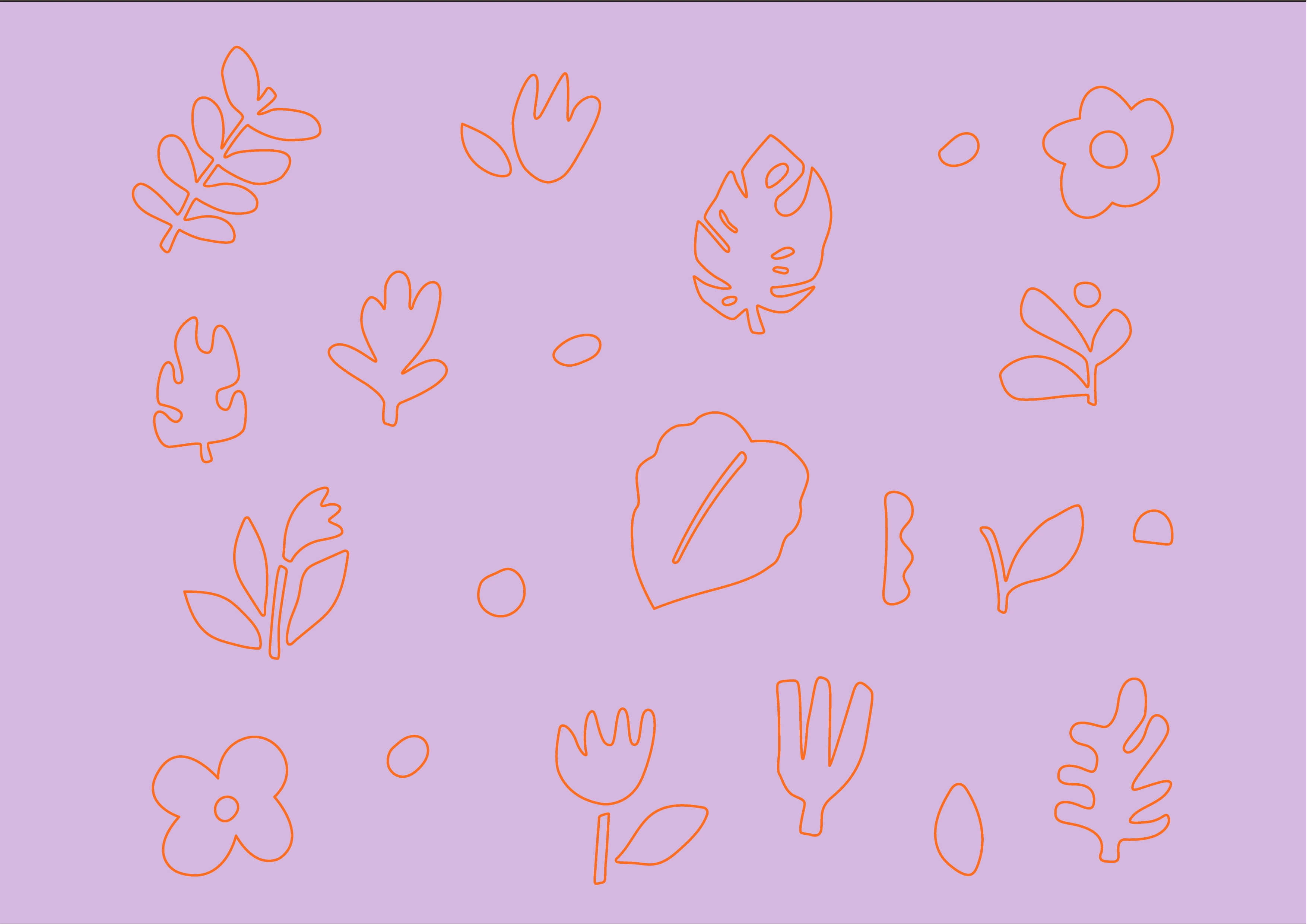 This are simple illustrations that are part of the graphic resources.