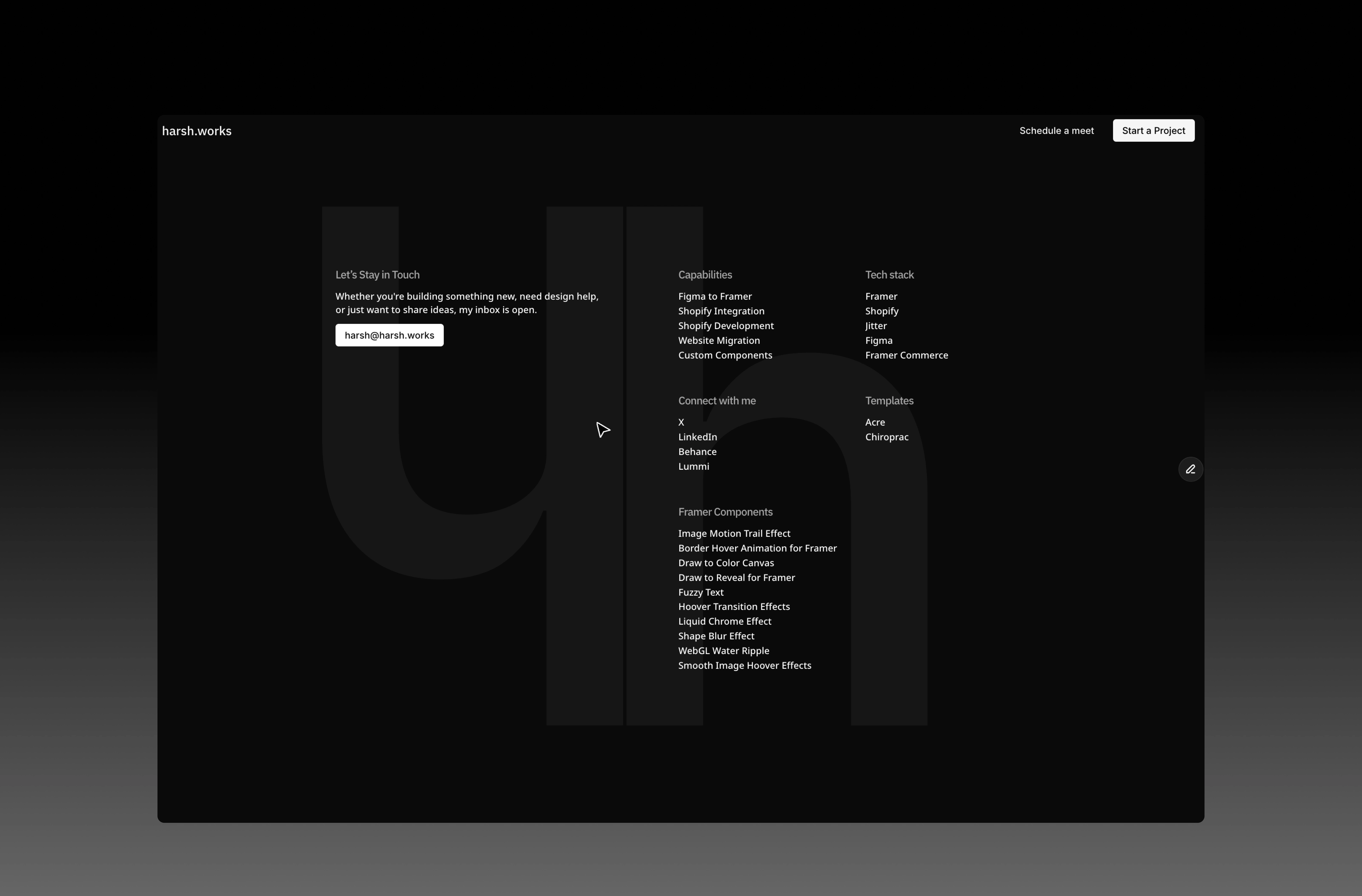 Footer