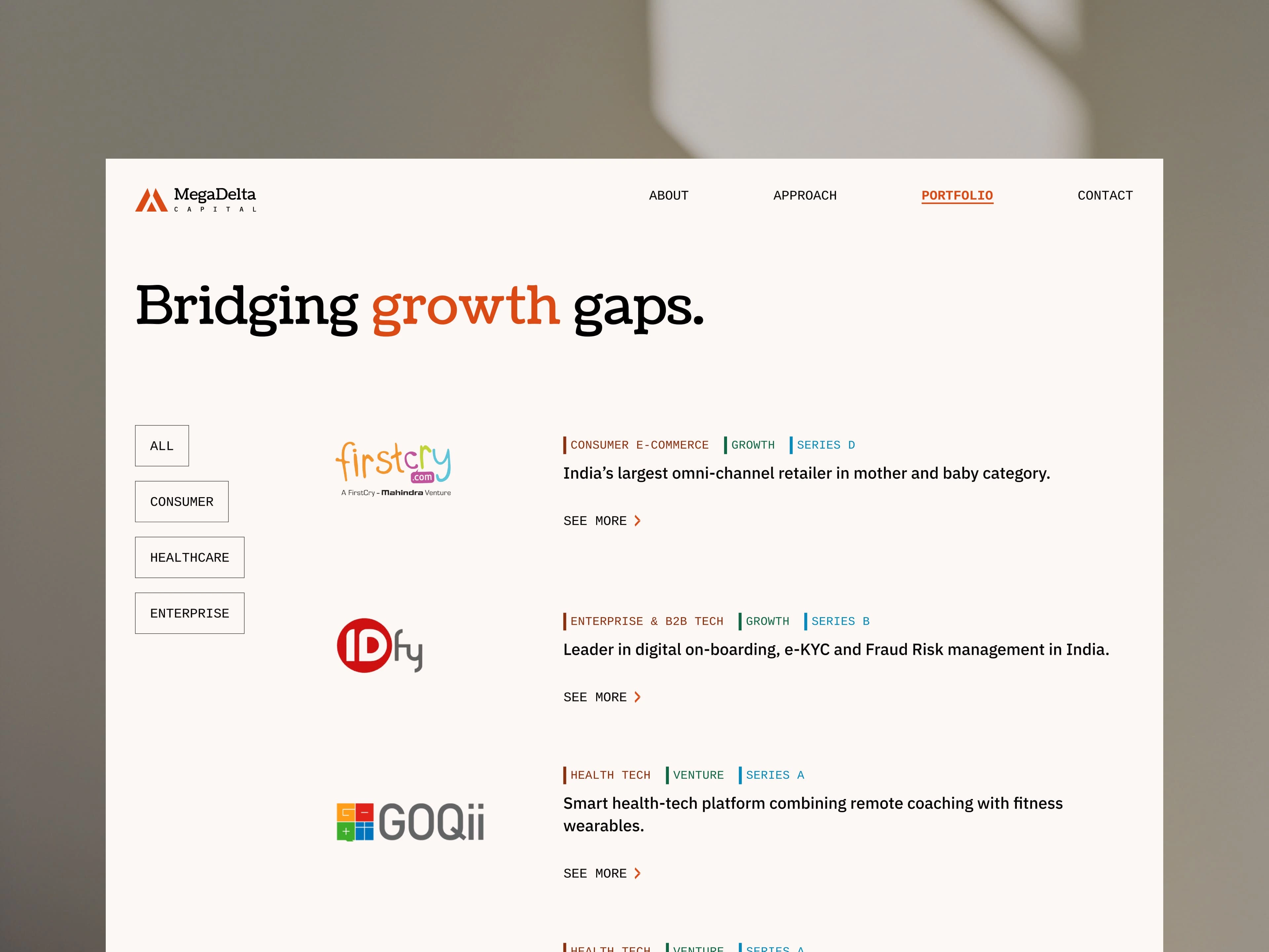 Portfolio Page
