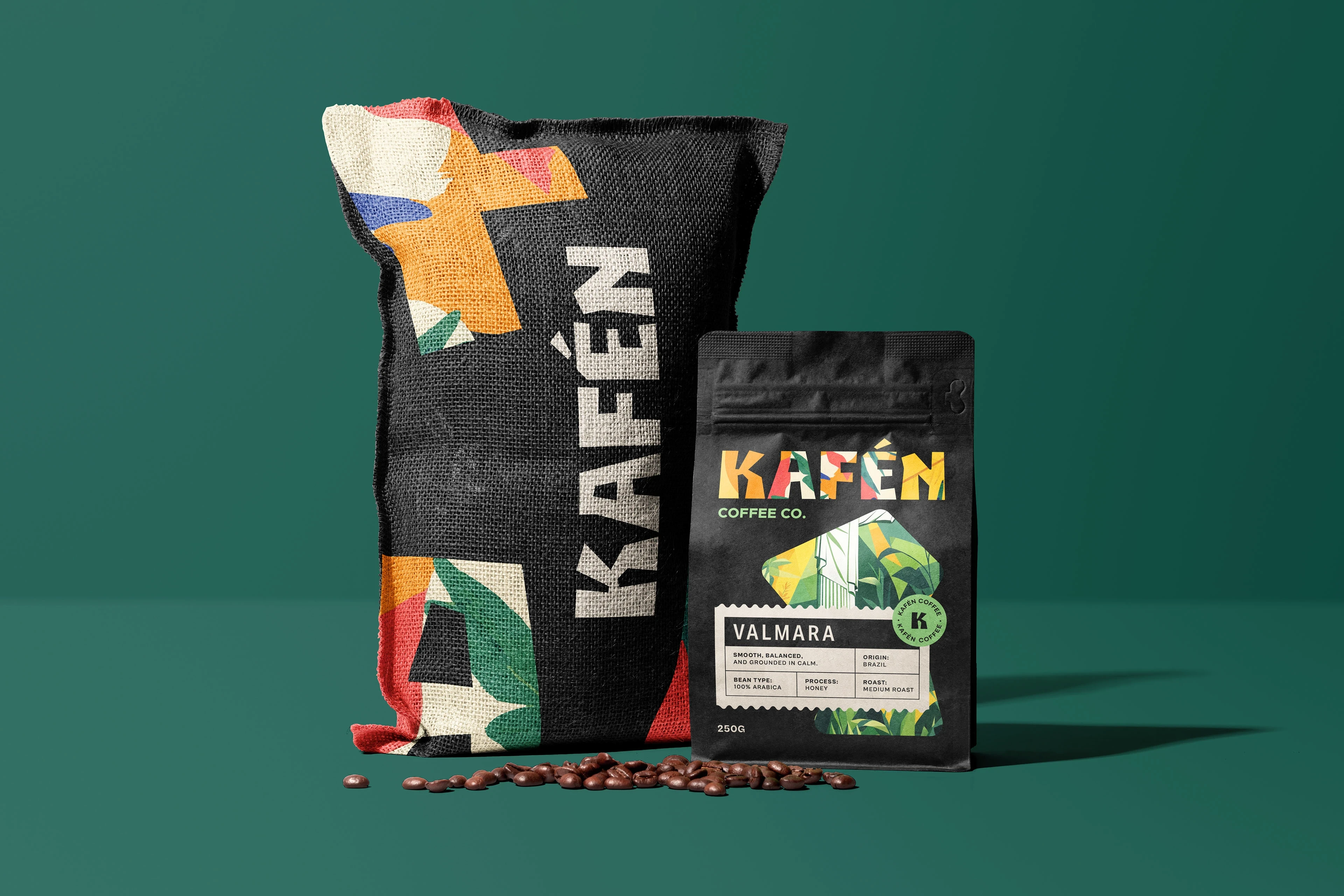 KAFÉN shows how a restrained system can still feel vibrant and full of energy.

This brand is about clarity, but it’s not cold. The black base holds everything together. The color brings energy. The structure keeps it usable. The result is a system that can grow, shift, and adapt without ever breaking its rhythm.