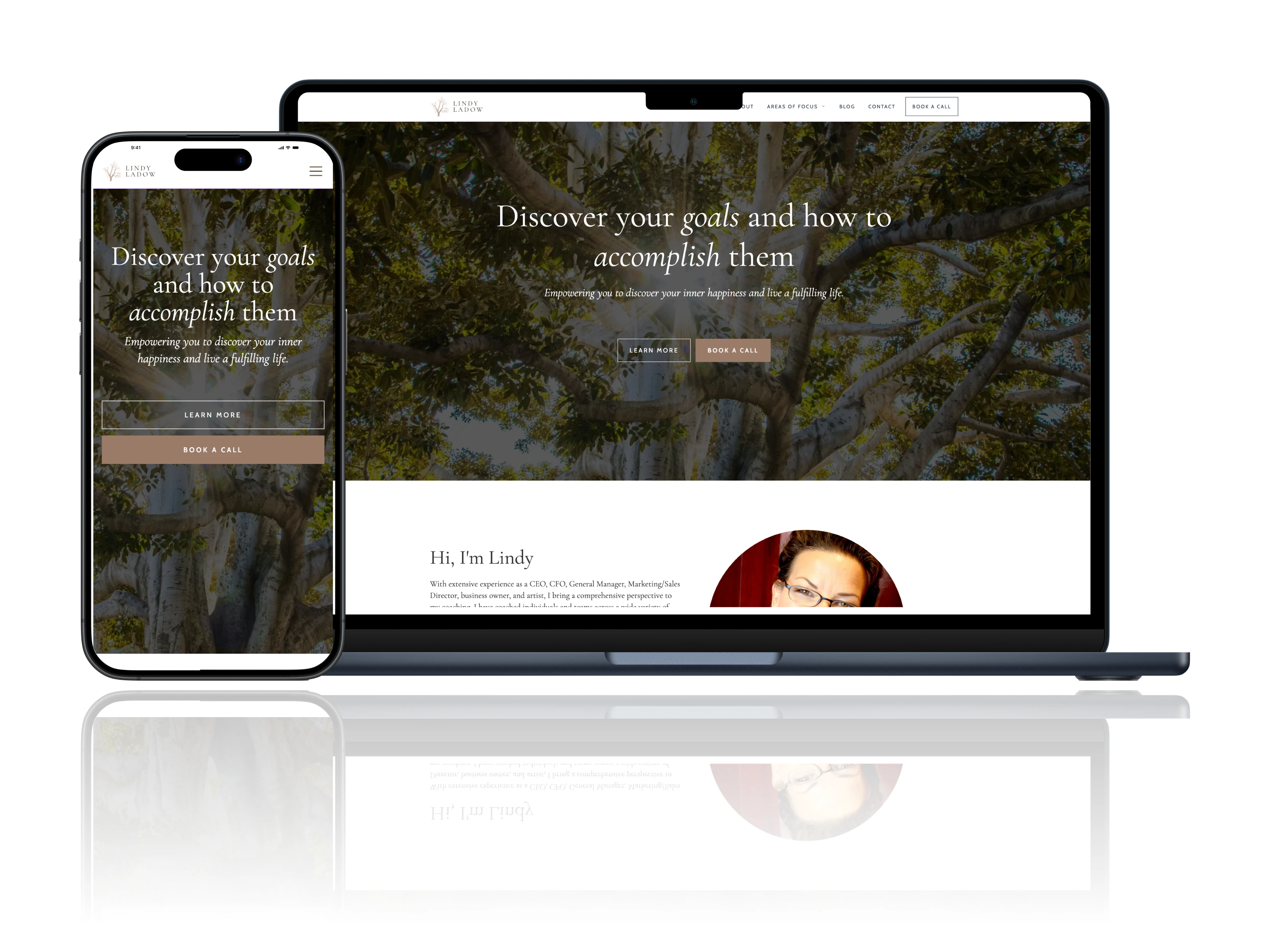Responsive CMS website and with visual system.