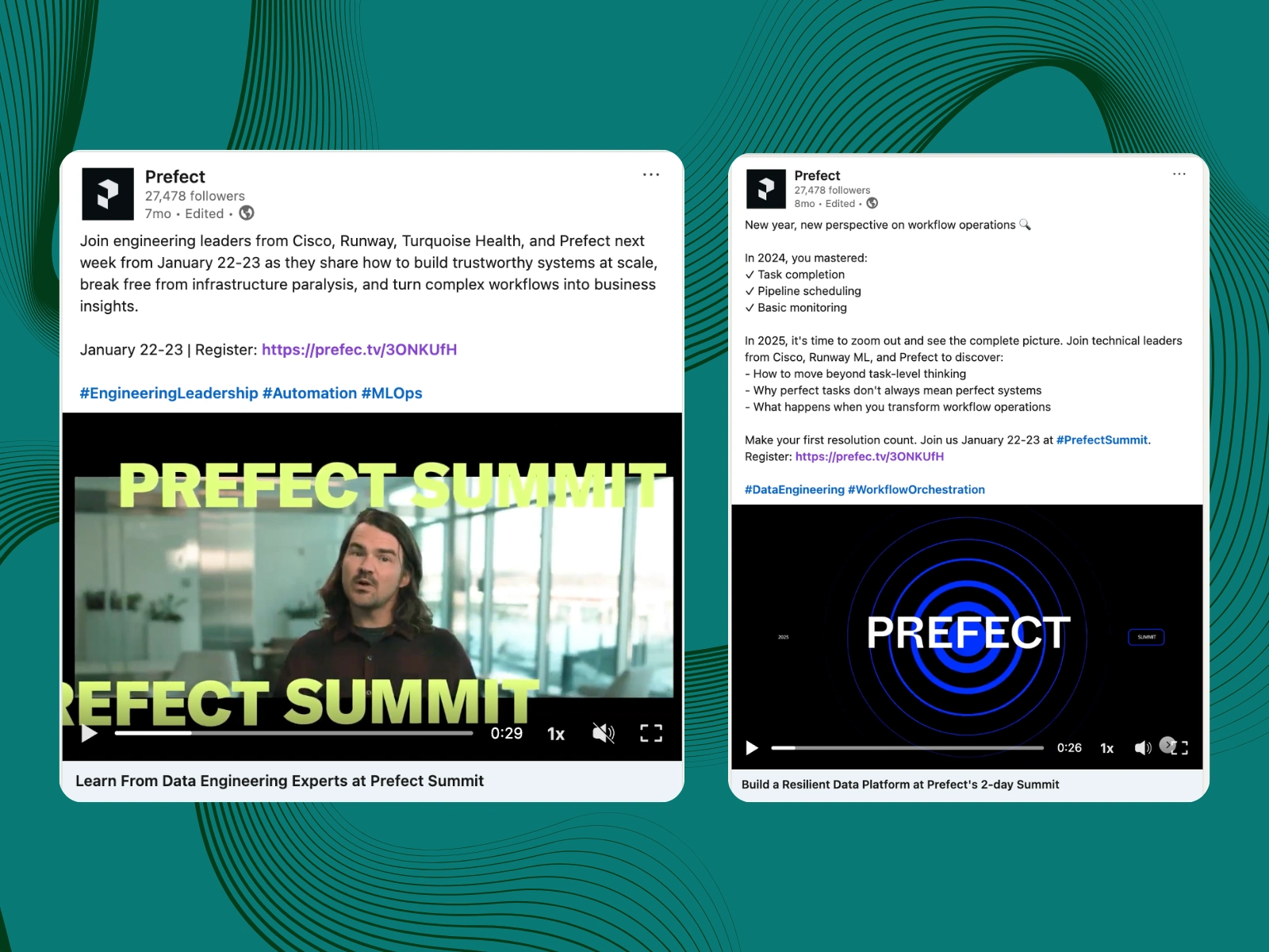 Social promotional posts