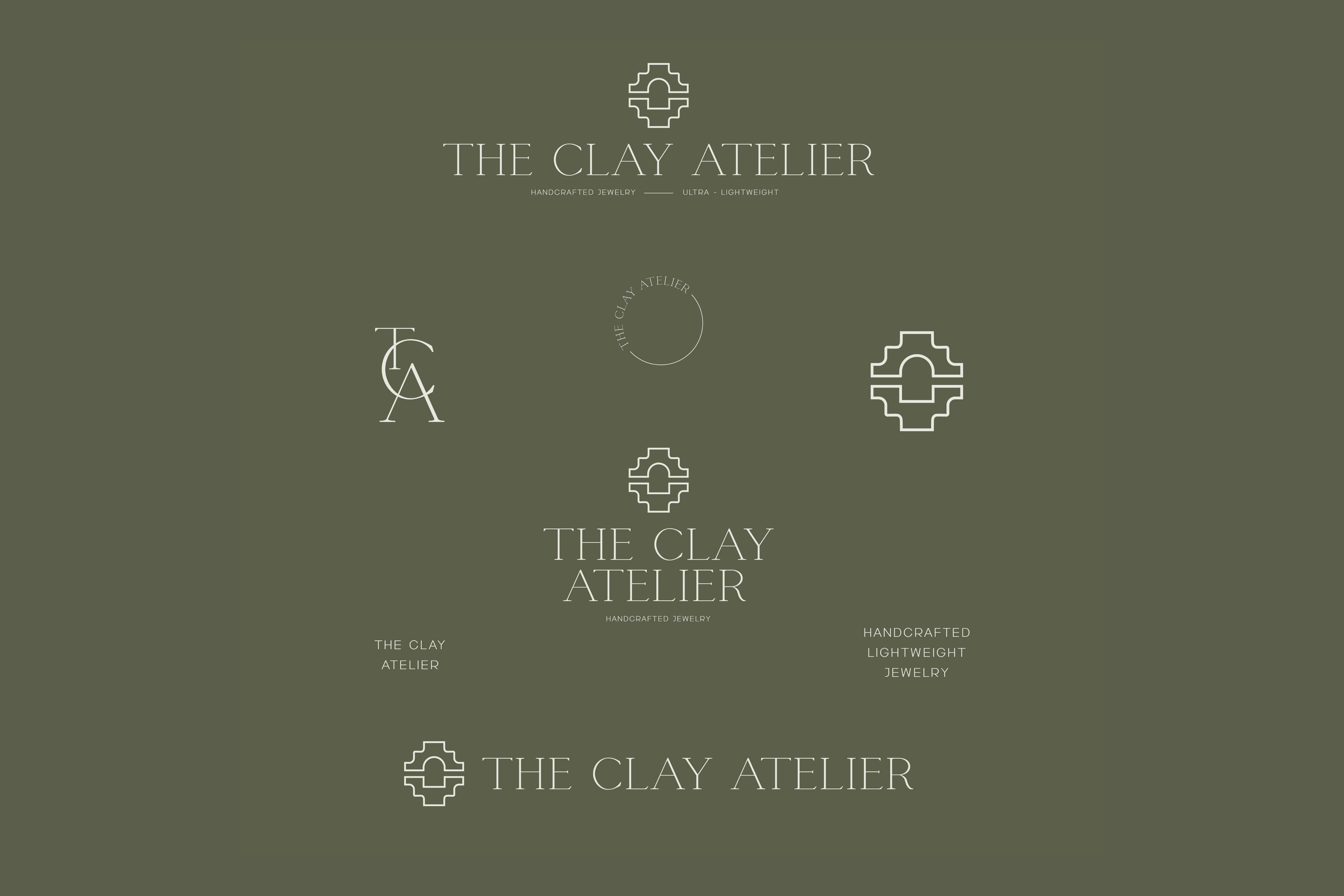 The Clay Atelier - Logo Package