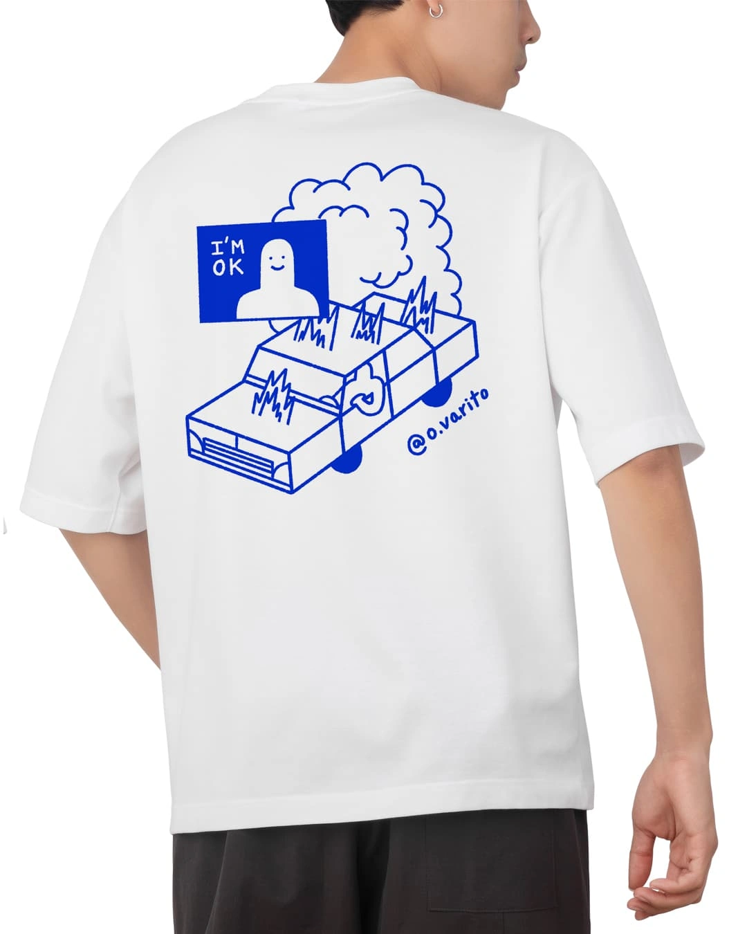 Screen printed T-shirt