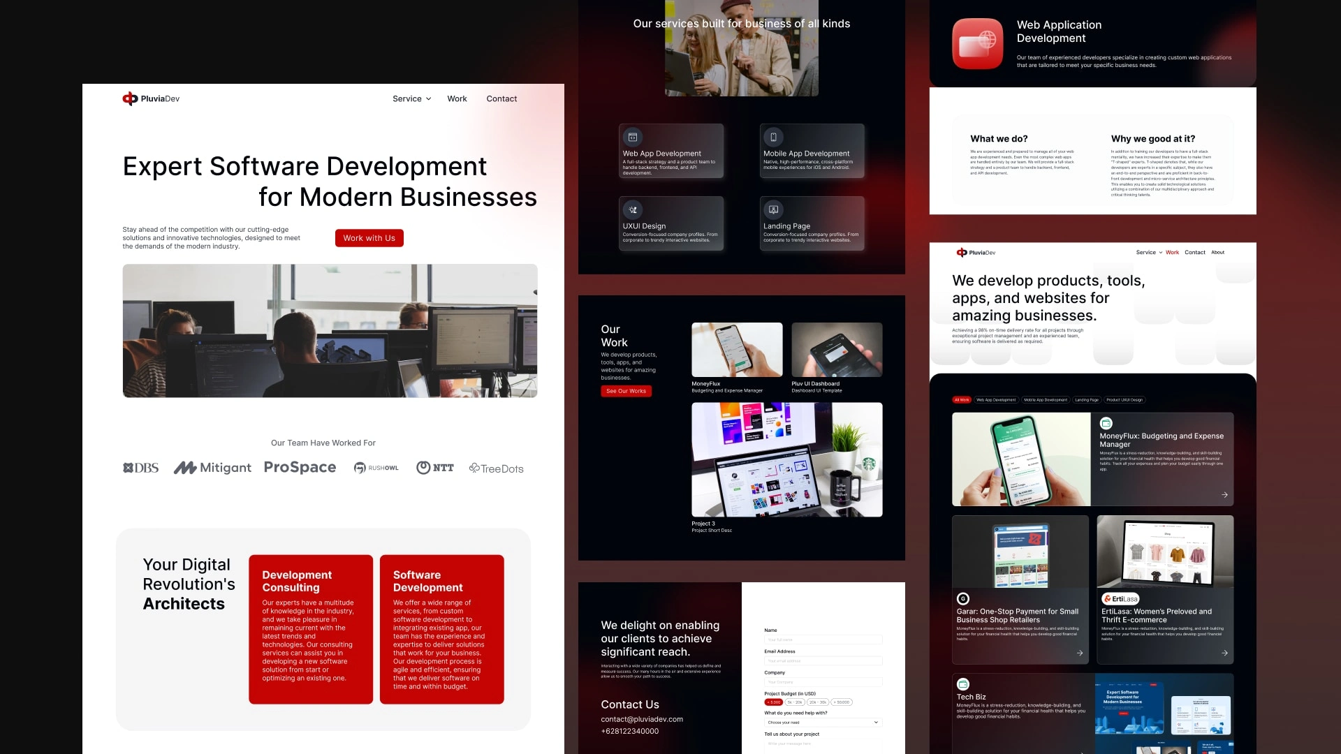 Custom Website Sections