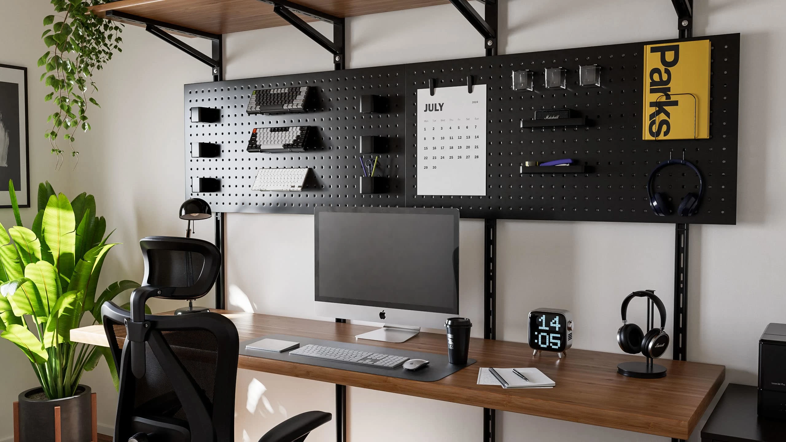 Home Office - Corner Medium Shot