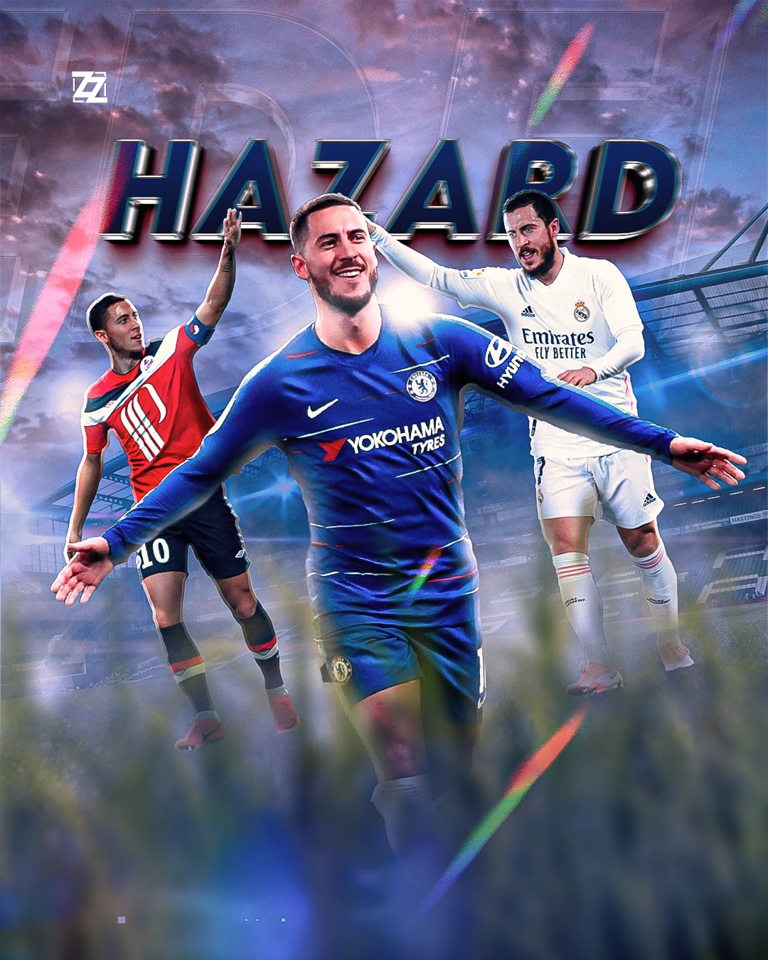 Hazard Farewell. Close enough to Ronaldo and Messi in his prime