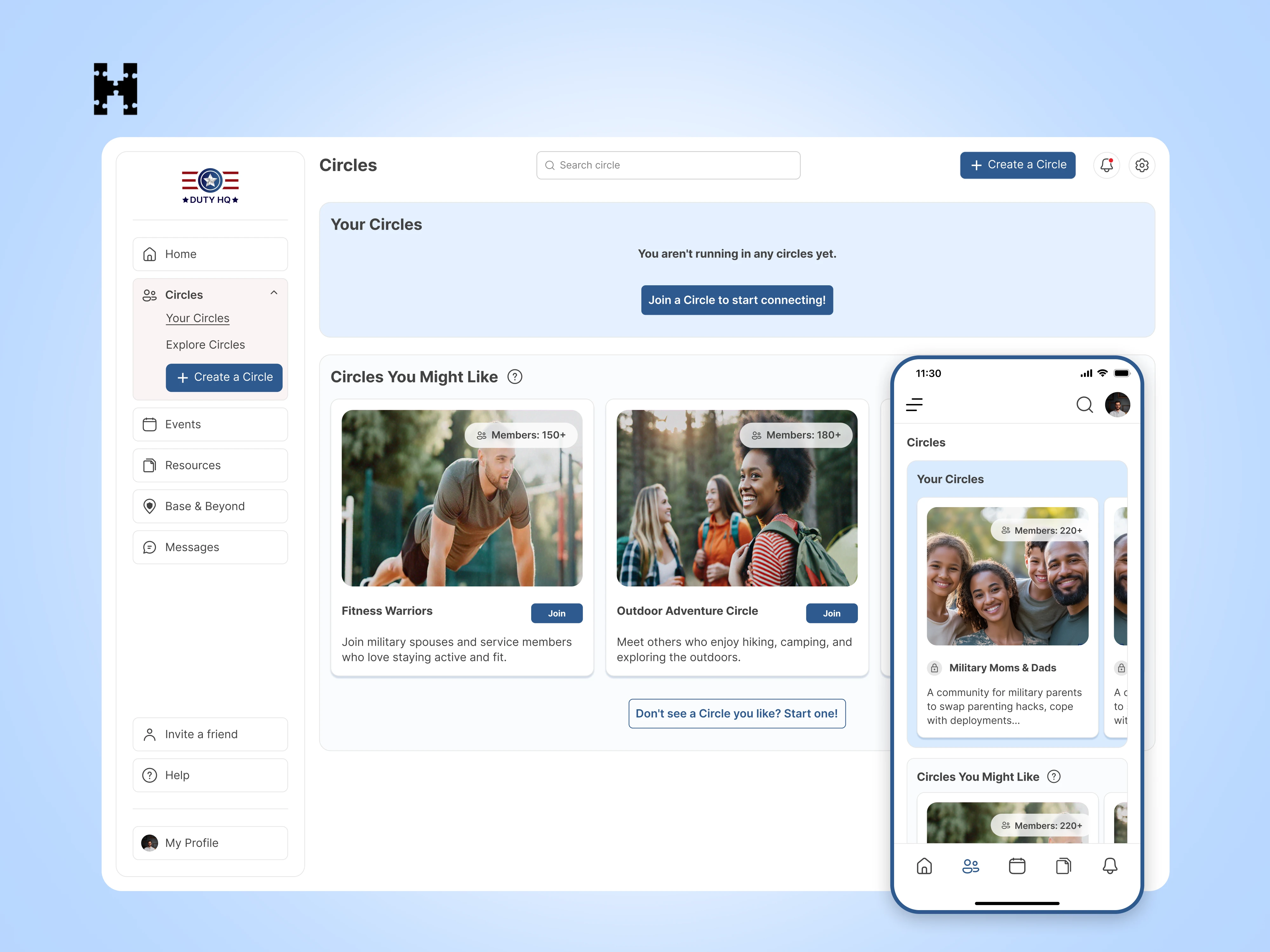 Circles – Community Groups