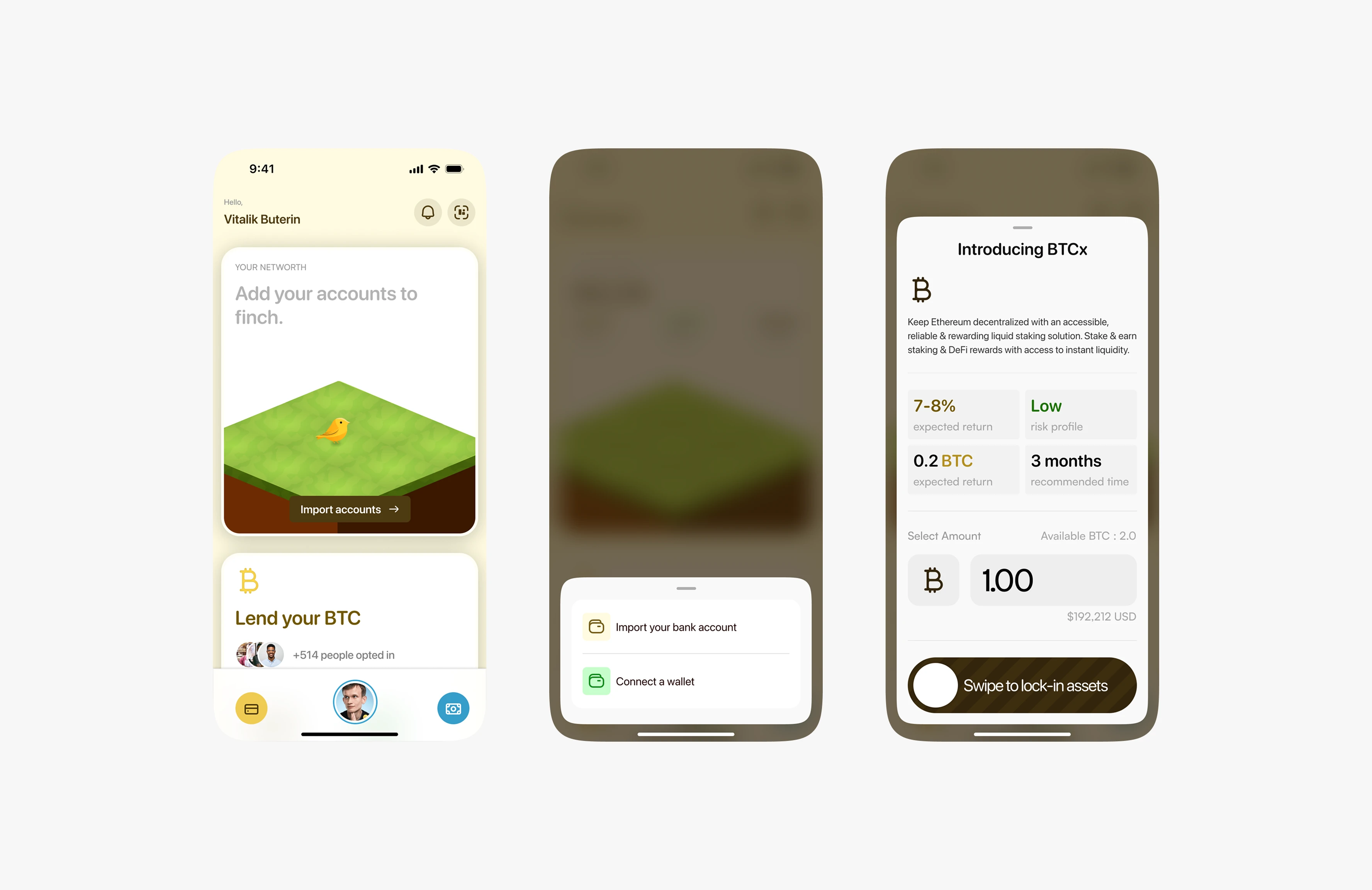 Empty States + Staking