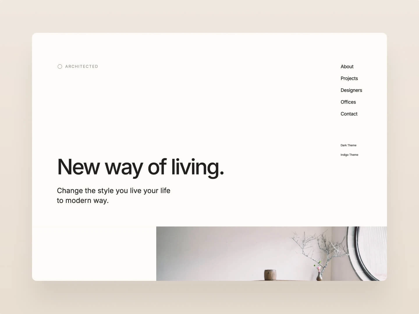Architected – Webflow Minimal Template
