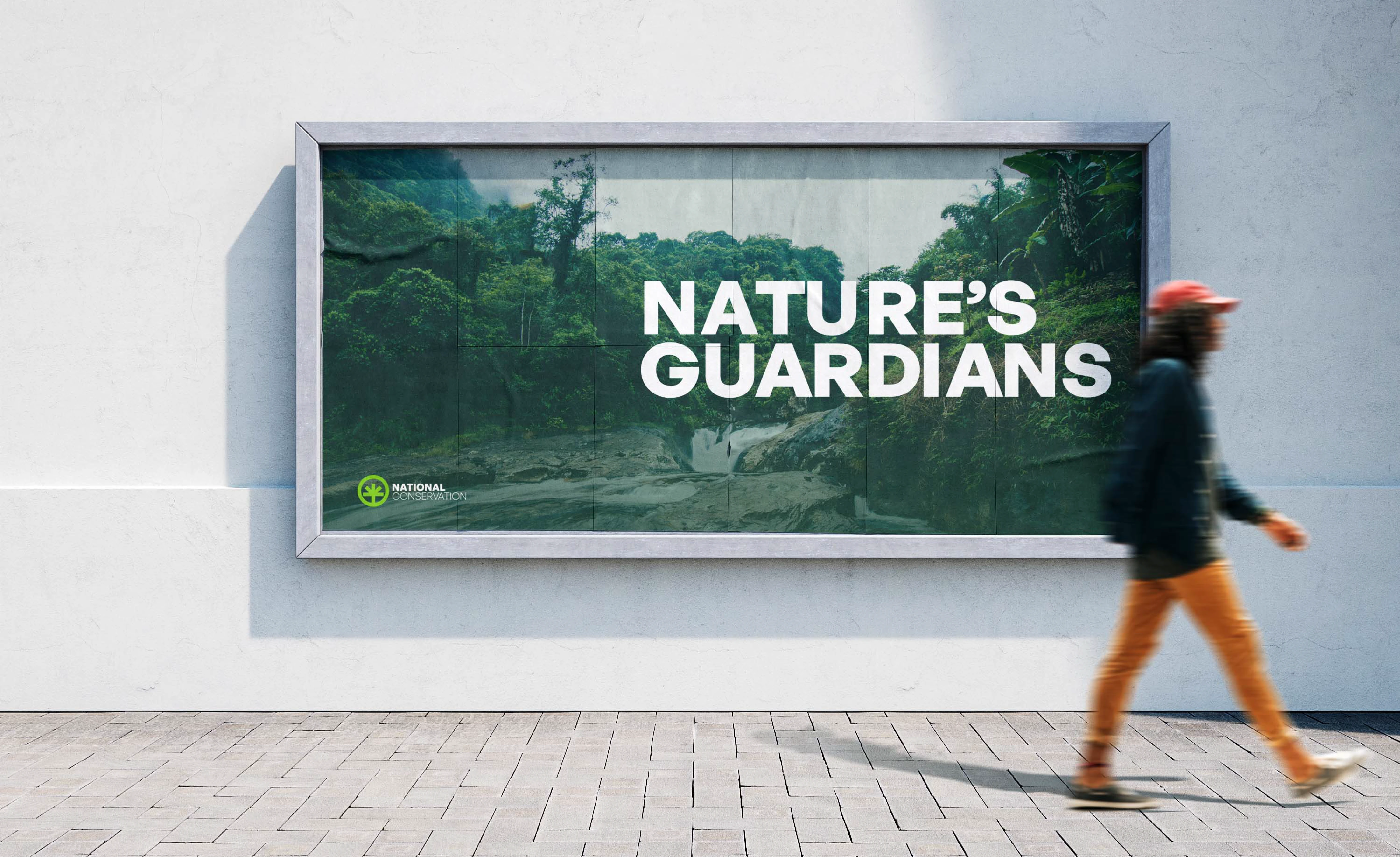 Large scale poster on how to use it 