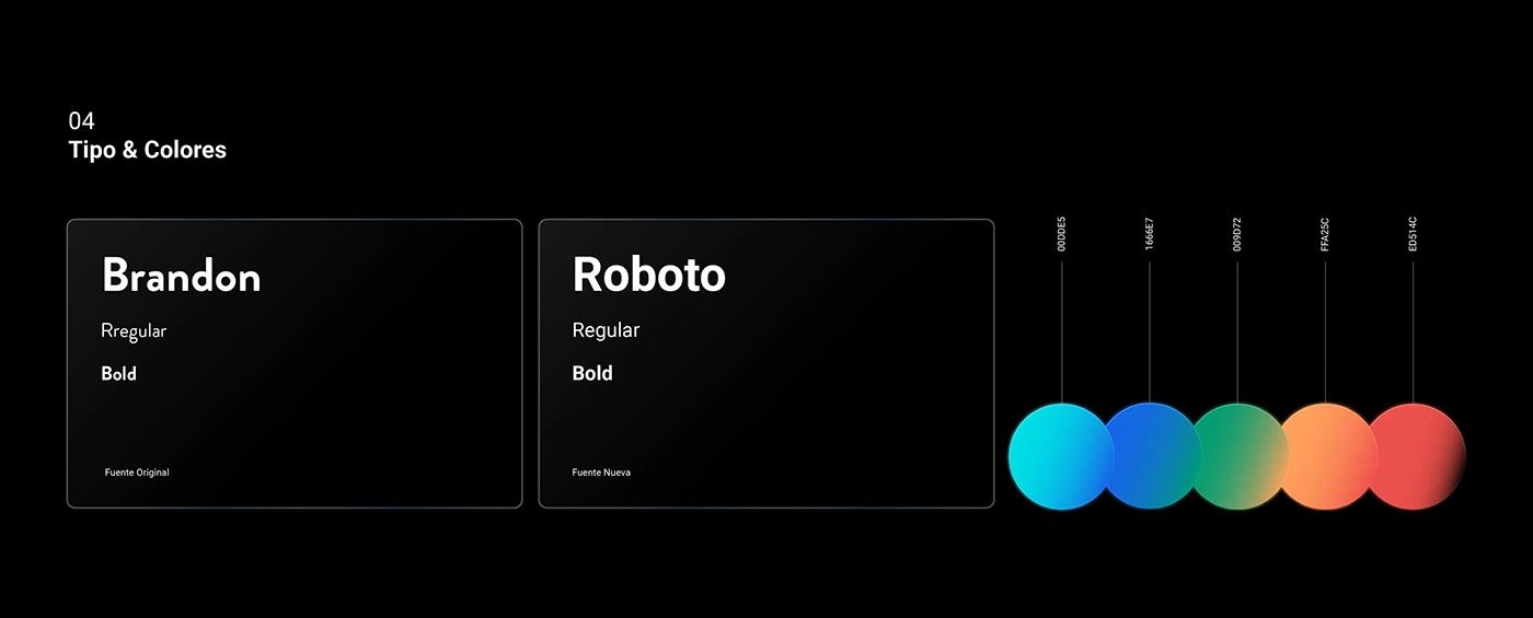 Typographic Hierarchy and Color Palette: Definition of the visual system, establishing clear typographic scaling and a color palette that ensures accessibility while aligning with the INCAA/CineAr brand identity.