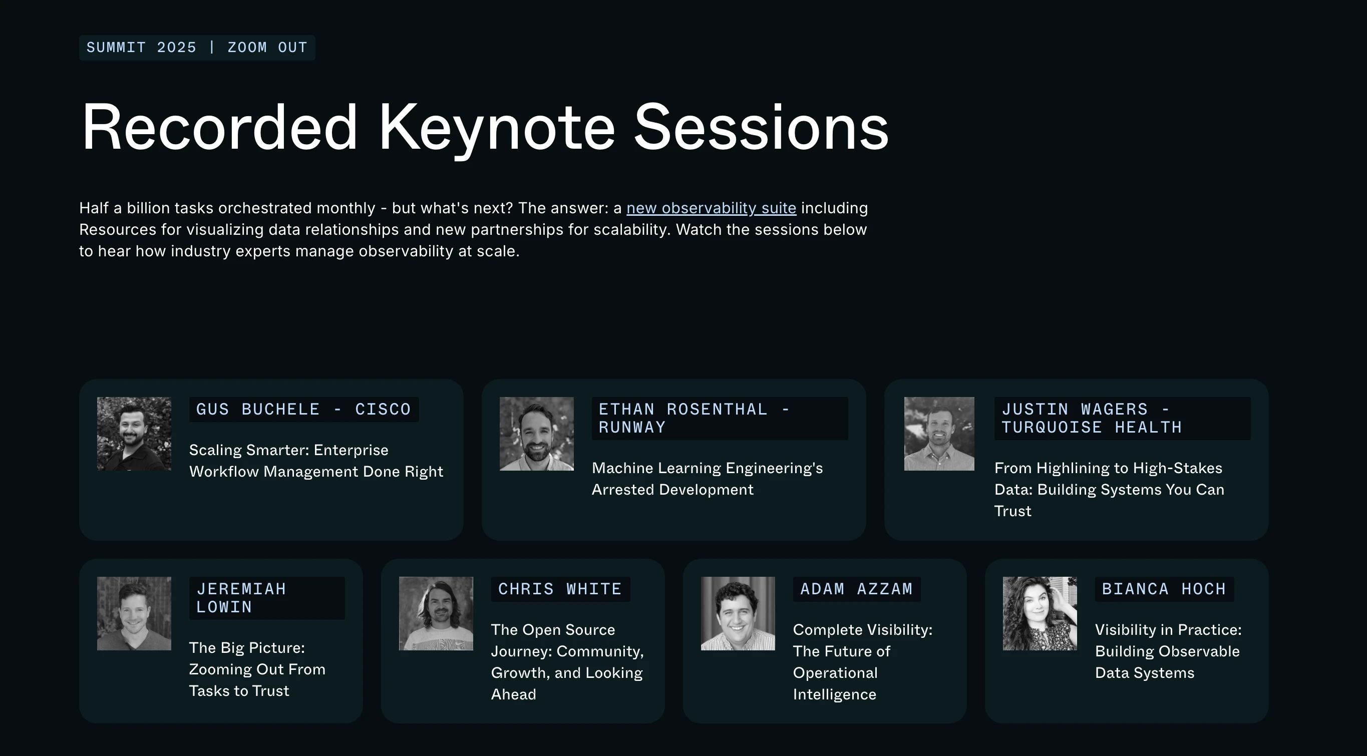 Screenshot of Day 1 On-Demand Webpage (2/4)