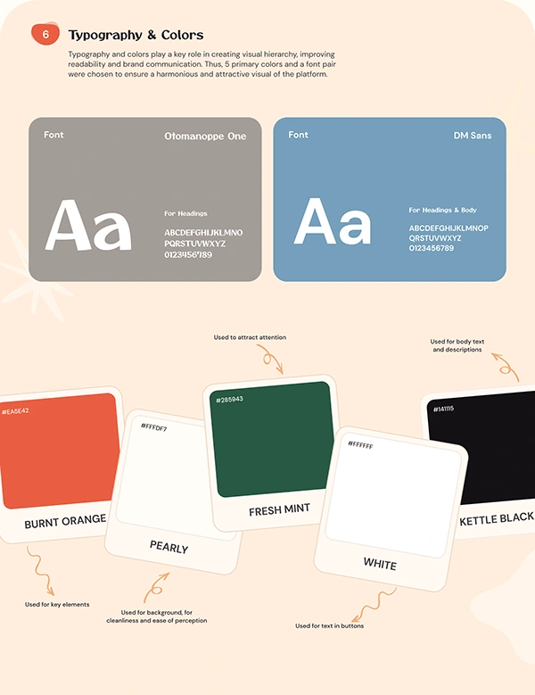 Typography and Colors