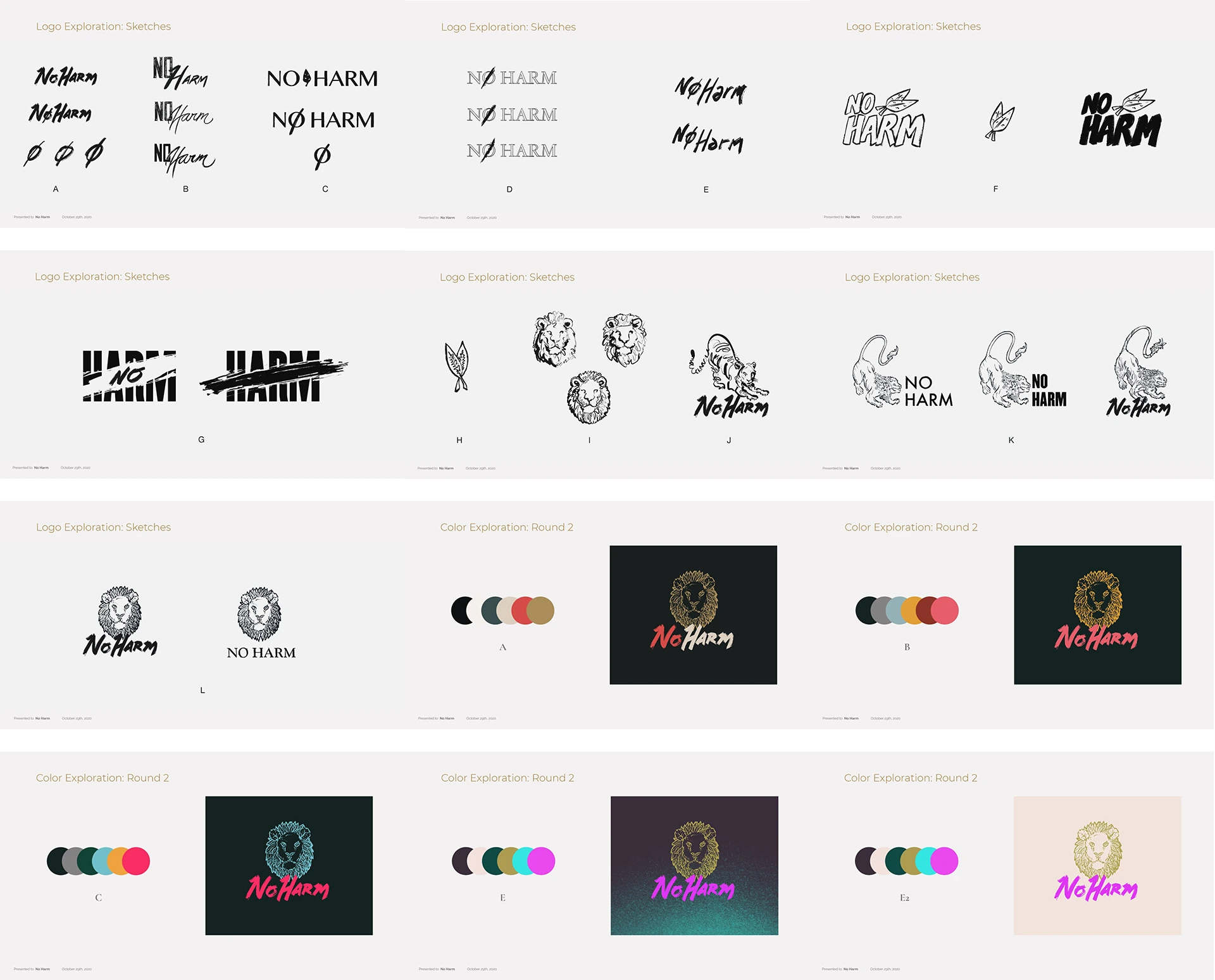 Logo and Word Mark Exploration