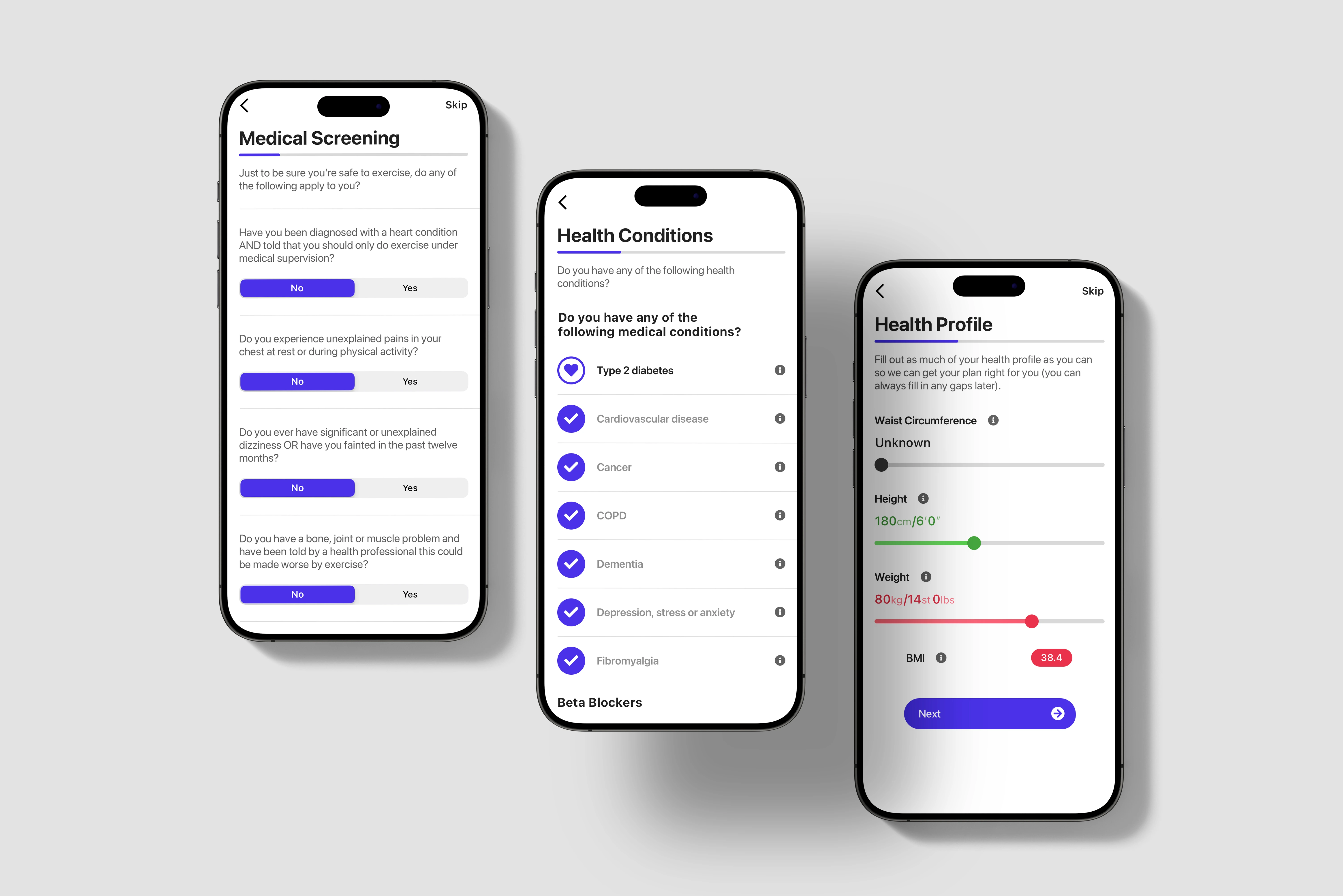 Fitness APP UI/UX Design