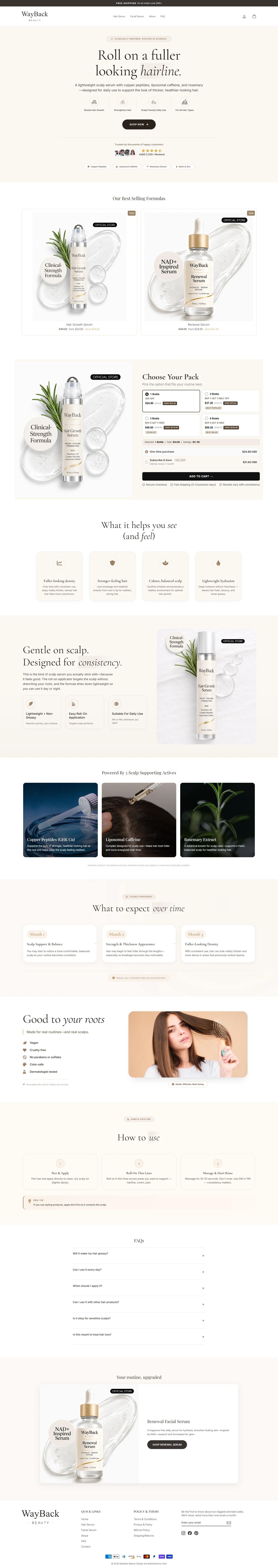 **Premium Beauty E-commerce Website | Shopify + Custom Development**
Built a fully responsive Shopify website with custom-coded sections tailored to the client's branding and business needs.
Key highlights:
Custom Shopify development
Responsive across desktop, tablet, and mobile
Optimized user journey
Clean and modern interface
Performance-focused implementation
A combination of Shopify's flexibility and custom code was used to create a seamless and professional online shopping experience.
#ShopifyExpert #ShopifyWebsite #EcommerceWebsite #WebDeveloper #LiquidCode #CustomDevelopment #BeautyWebsite #Frontend #ResponsiveWebsite #OnlineStore #BrandWebsite #UIUX #Portfolio #ContraCreator #WebPortfolio