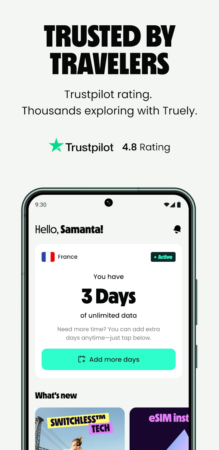 App Store Screenshot: Trusted By Travellers