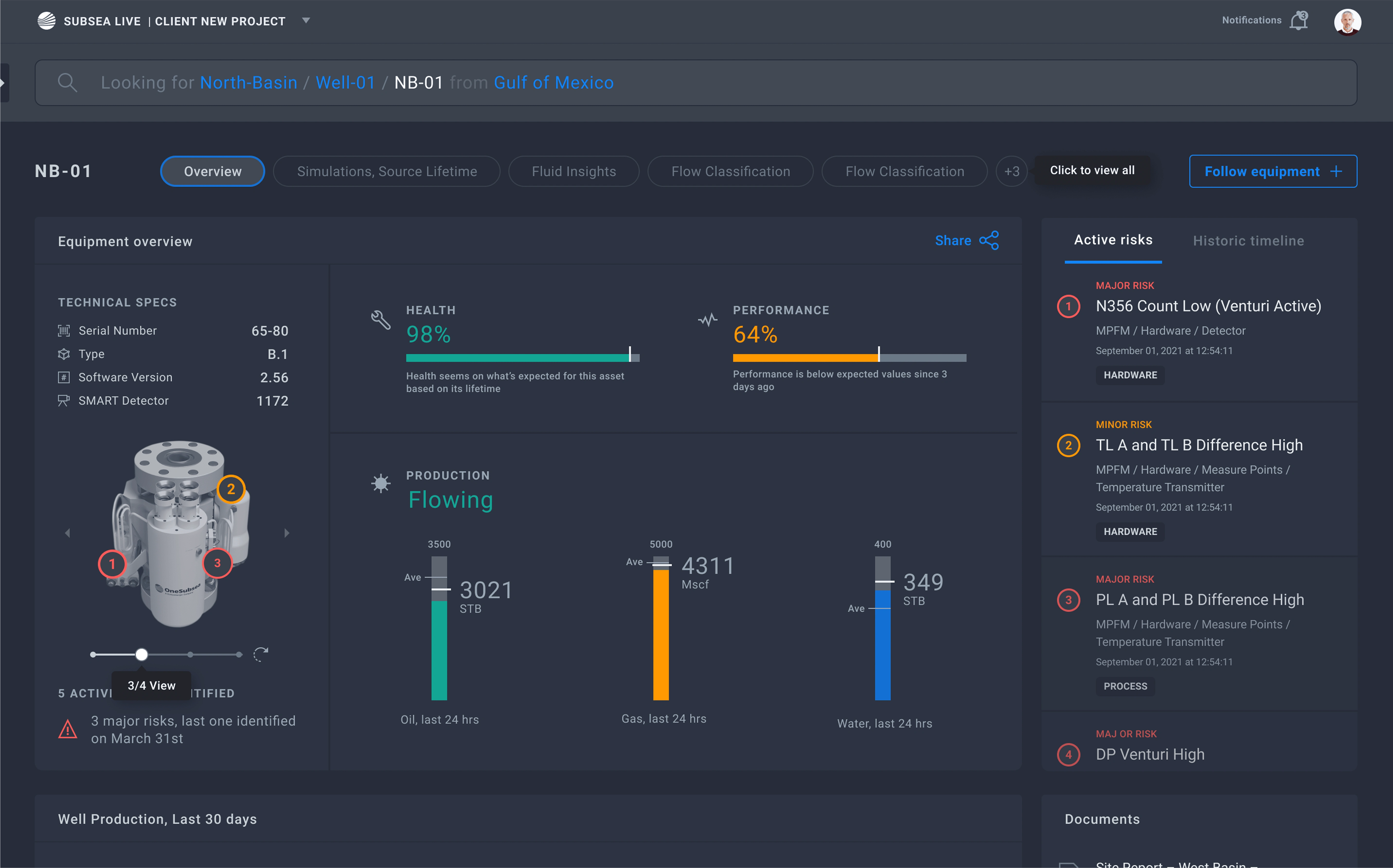 UI / Drilling equipment fail specs