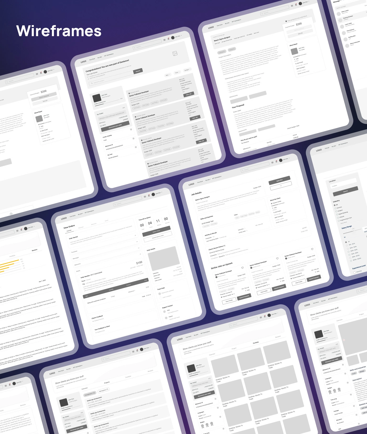 Wireframes