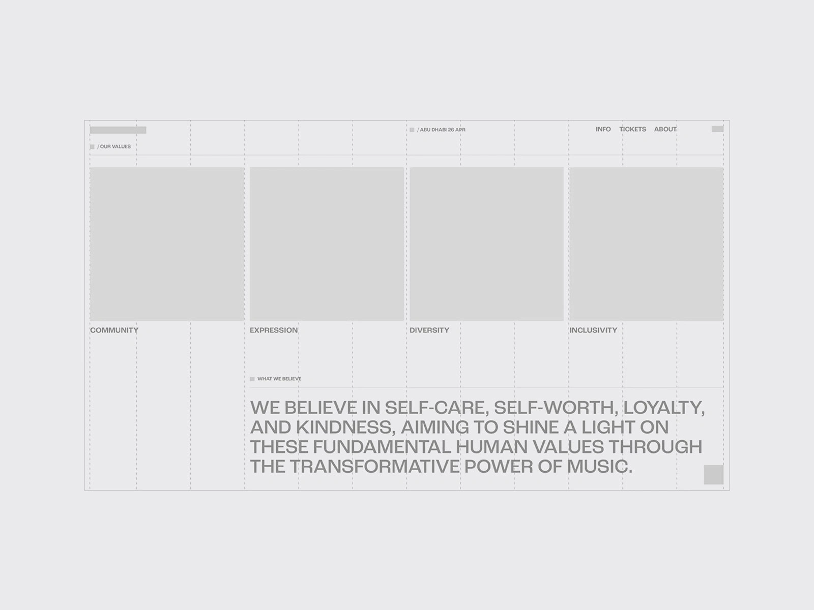 OFFLIMITS - Website Skeleton