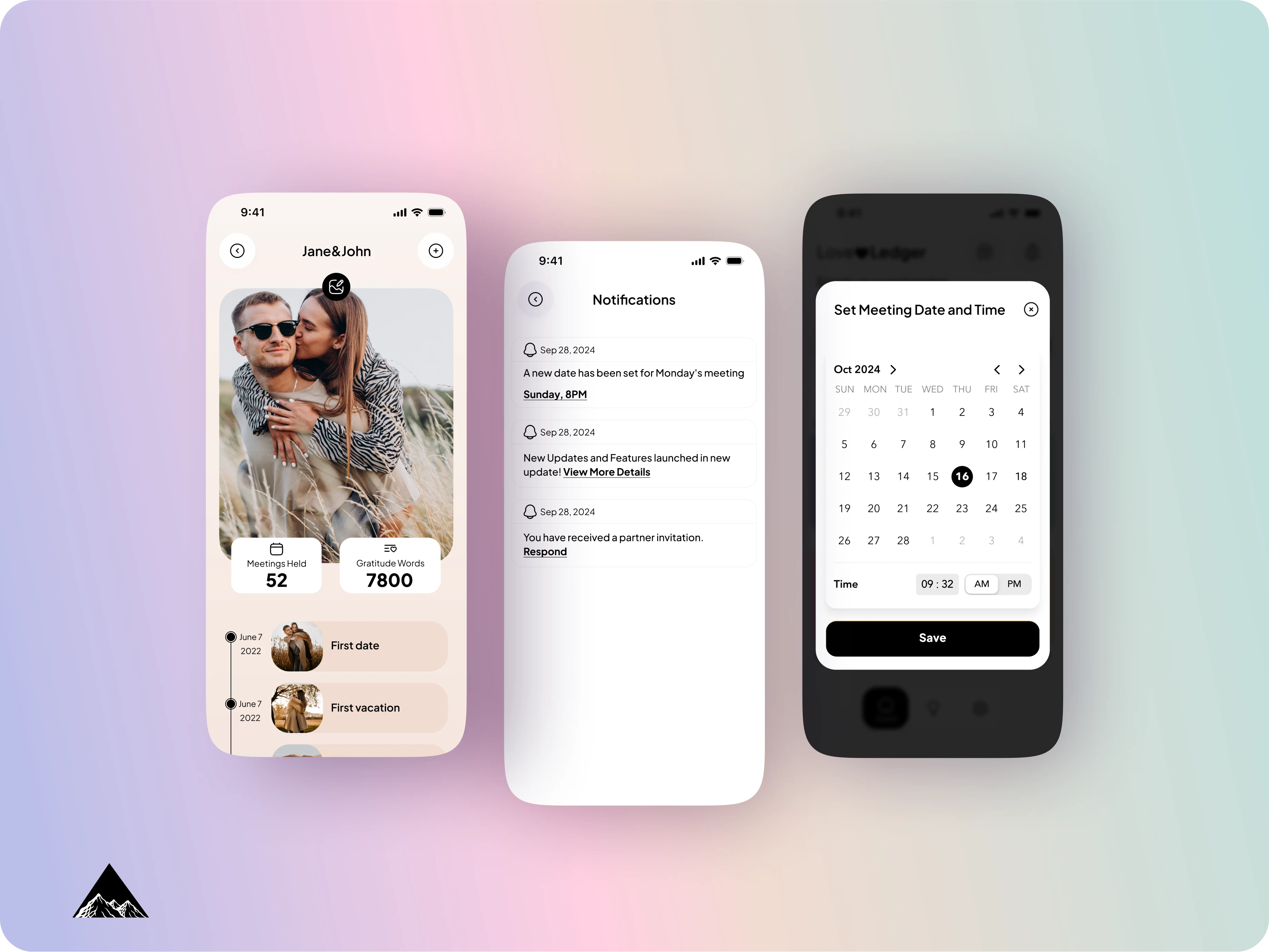 Our History, Notifications, and Meeting Date Setting