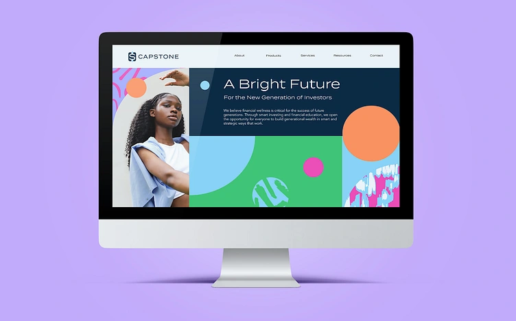 Visual Design for Capstone's Website